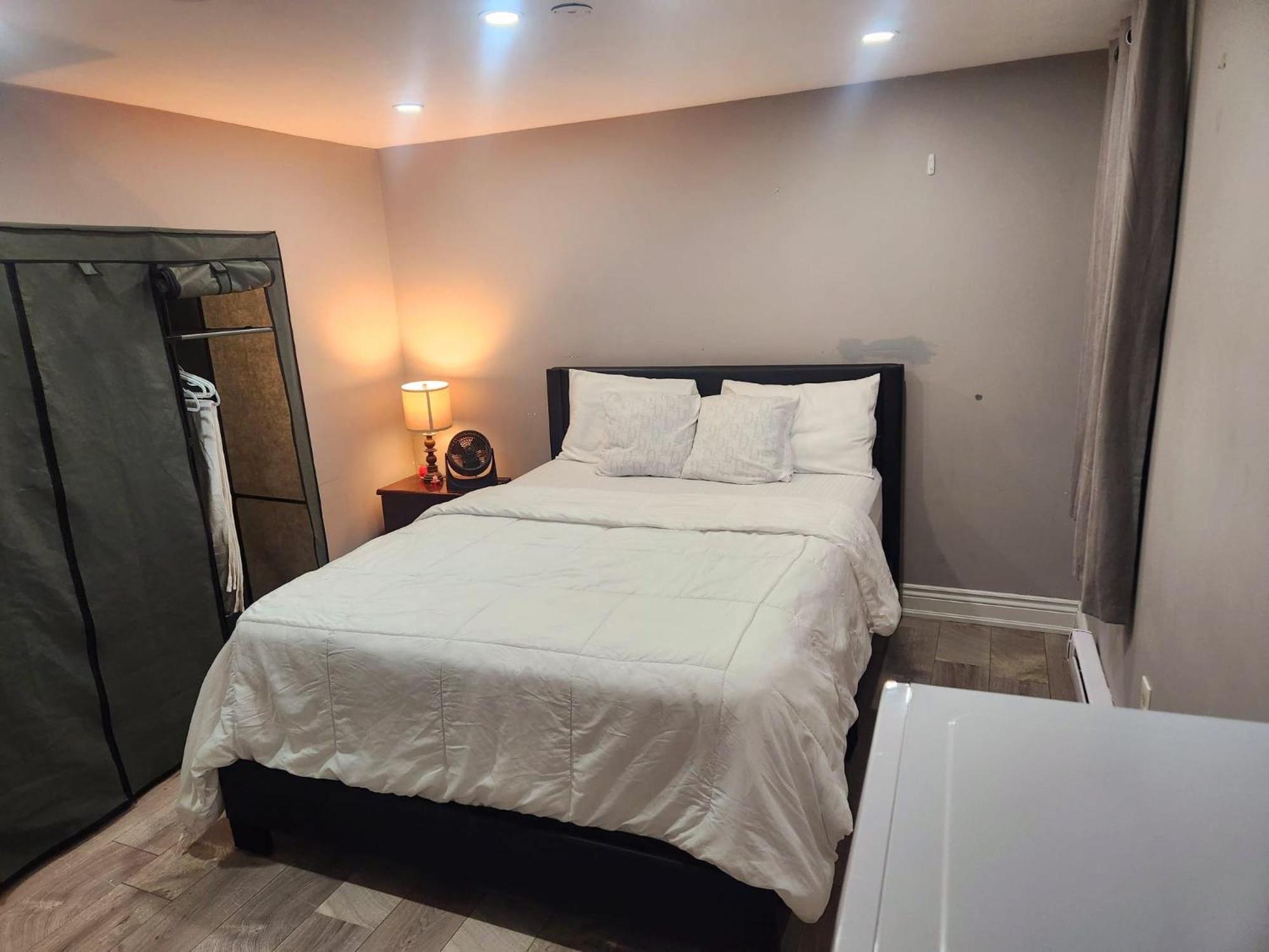 Private Master Bedroom Lower level