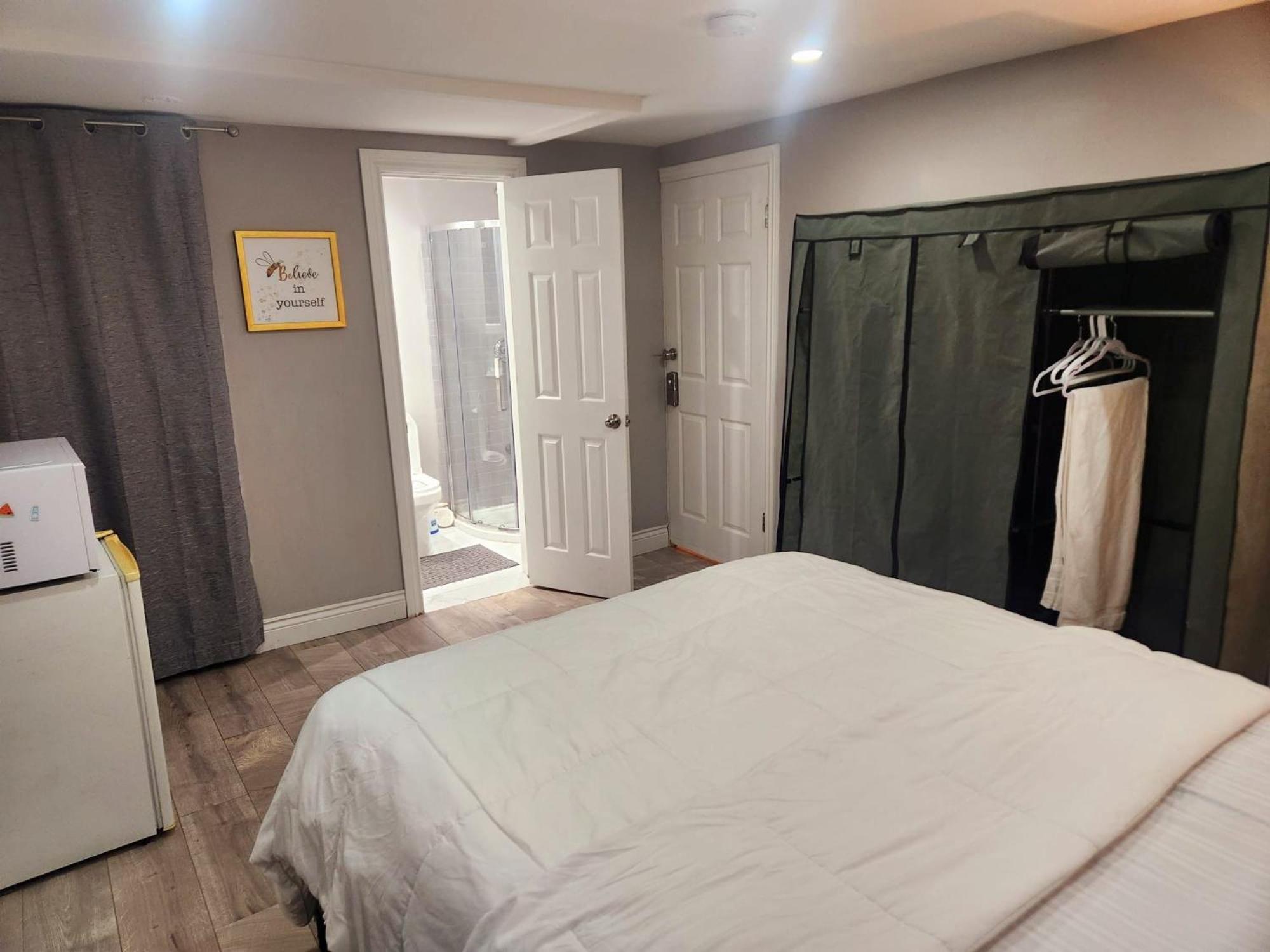 Private Master Bedroom Lower level