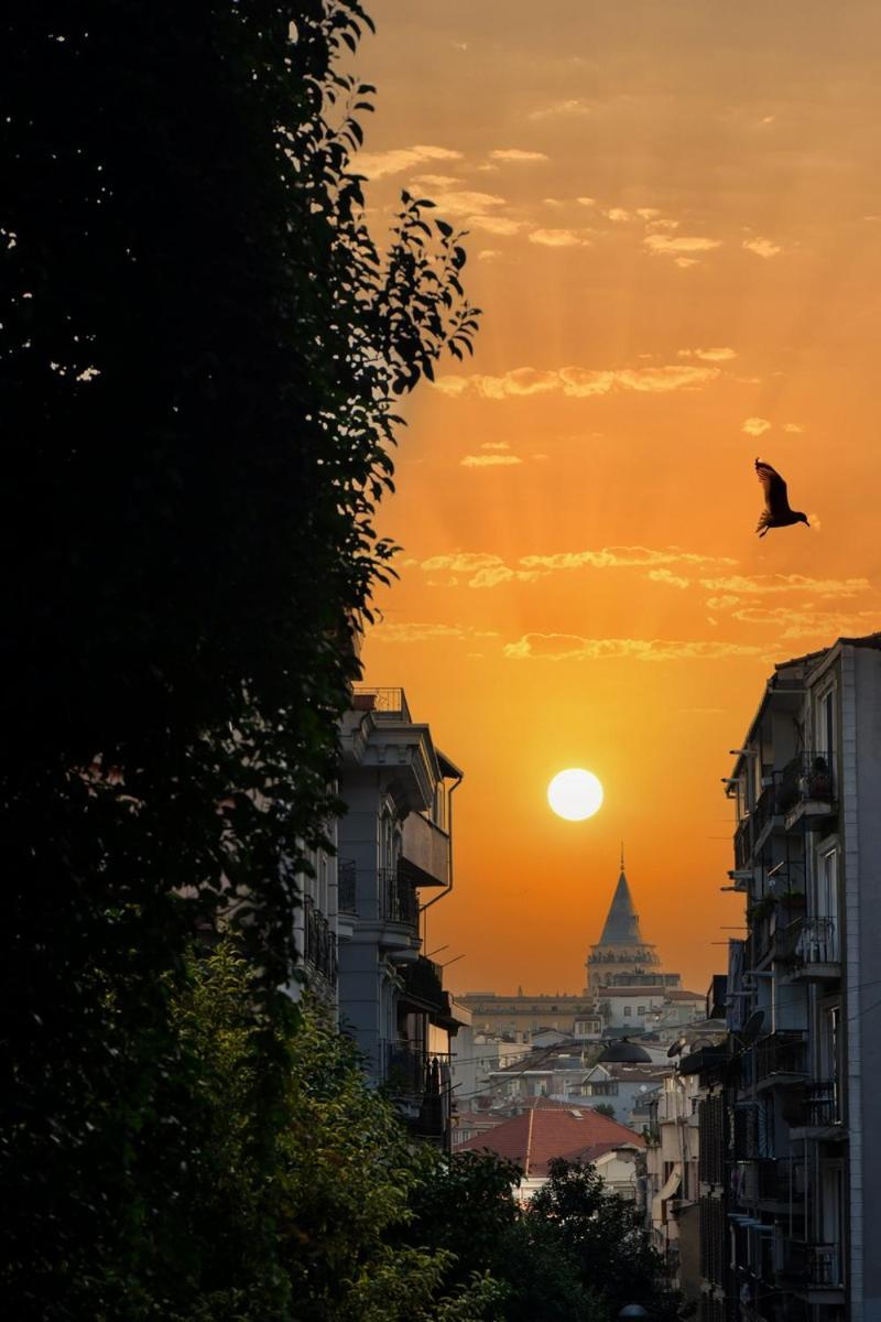 Taksim Private Terrace Close to Antique Store Galata Port Cihangir