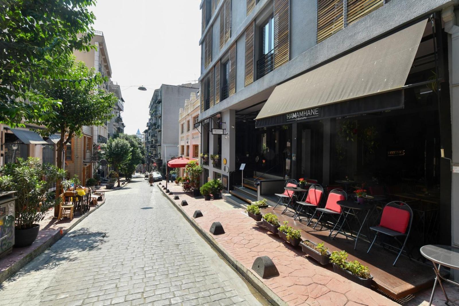Taksim Private Terrace Close to Antique Store Galata Port Cihangir