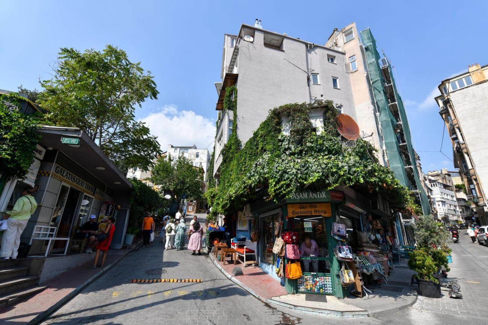 Taksim Private Terrace Close to Antique Store Galata Port Cihangir
