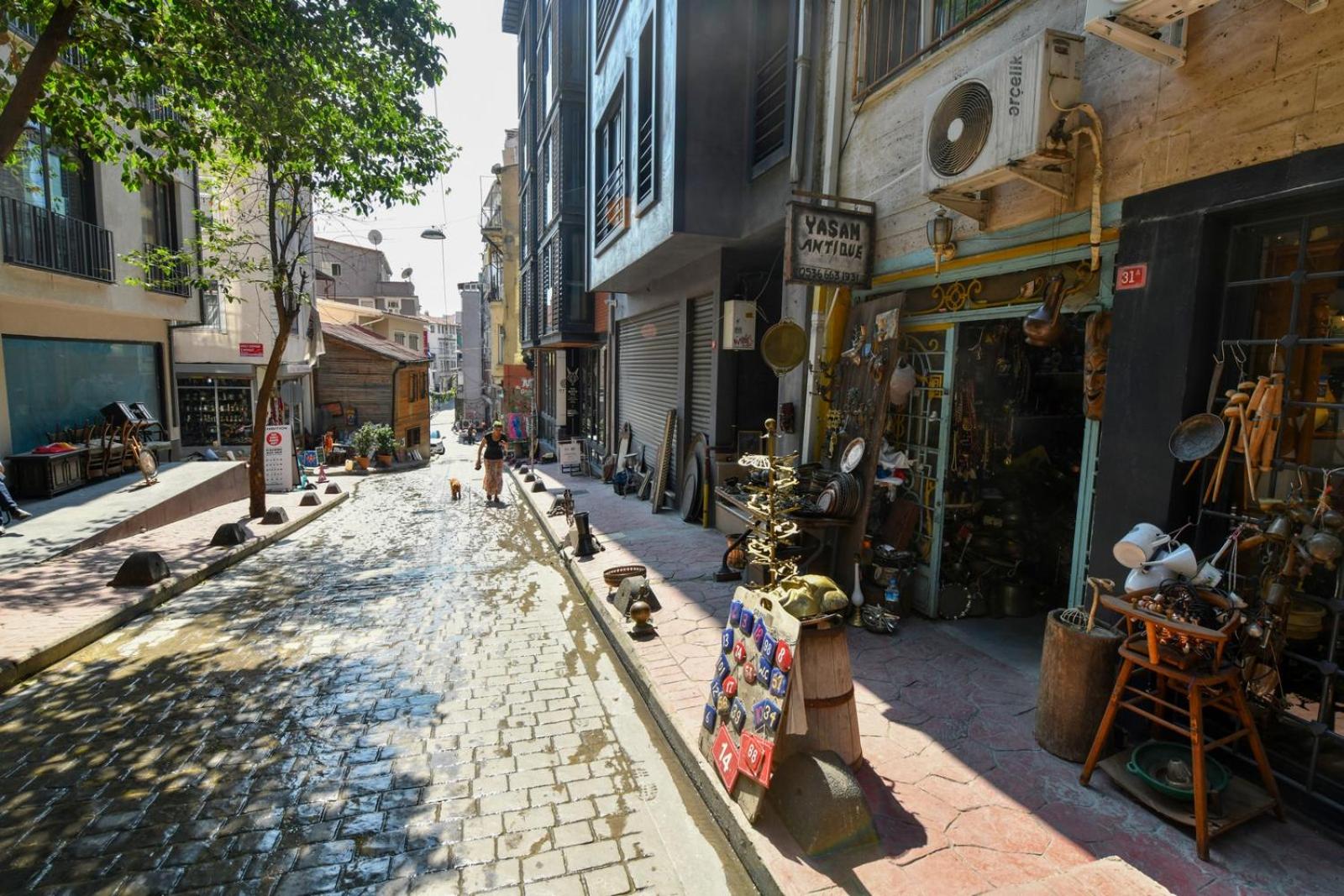 Taksim Private Terrace Close to Antique Store Galata Port Cihangir