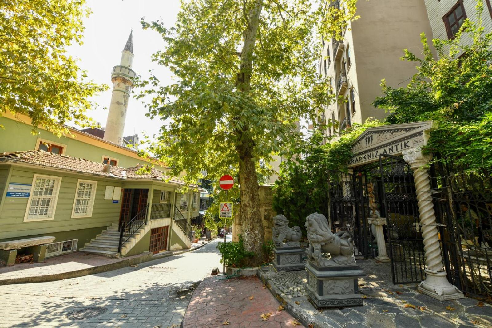 Taksim Private Terrace Close to Antique Store Galata Port Cihangir