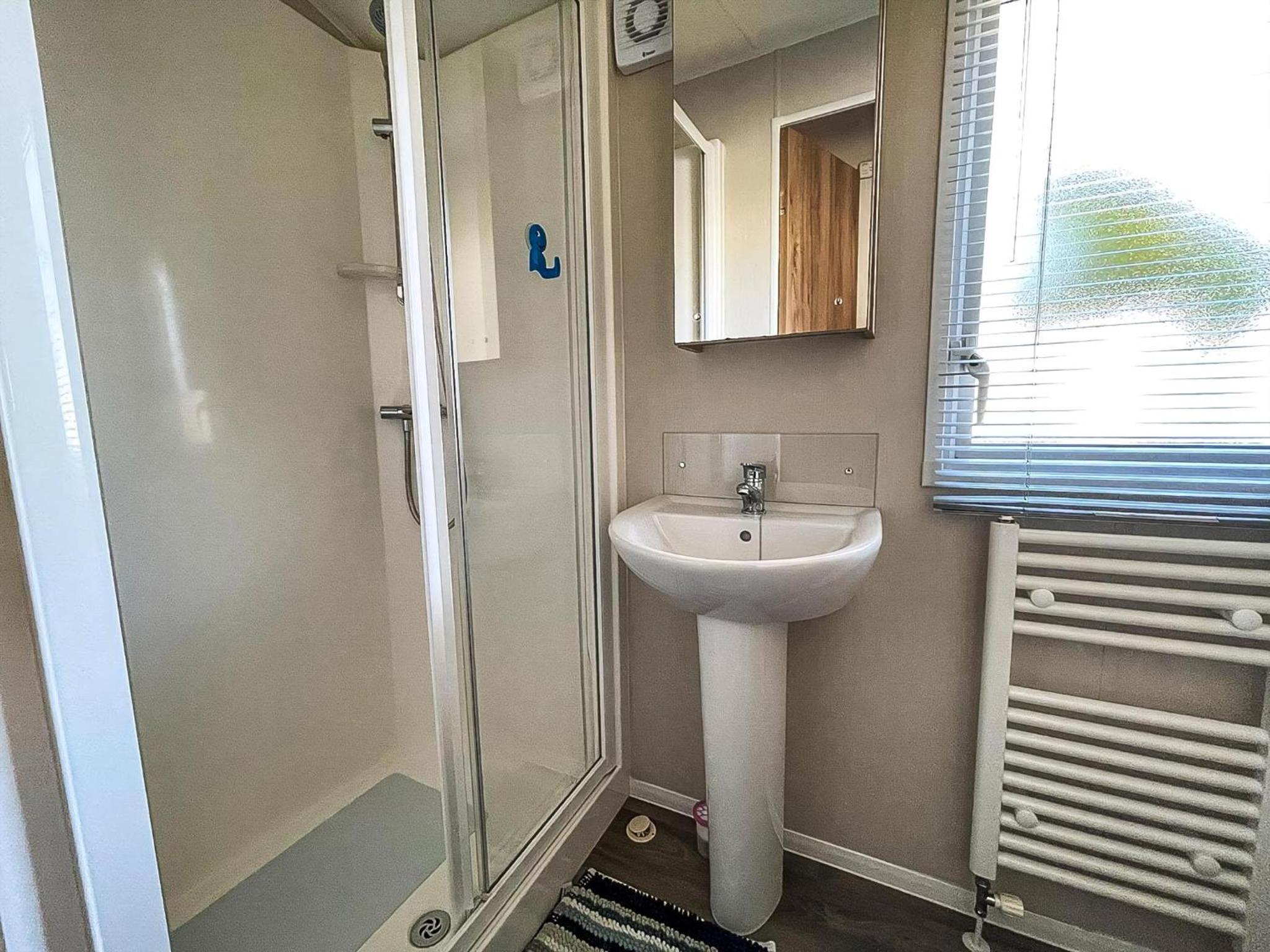 Modern Caravan With Decking At Azure Seas Along The Suffolk Coast Ref 32065Az view 2