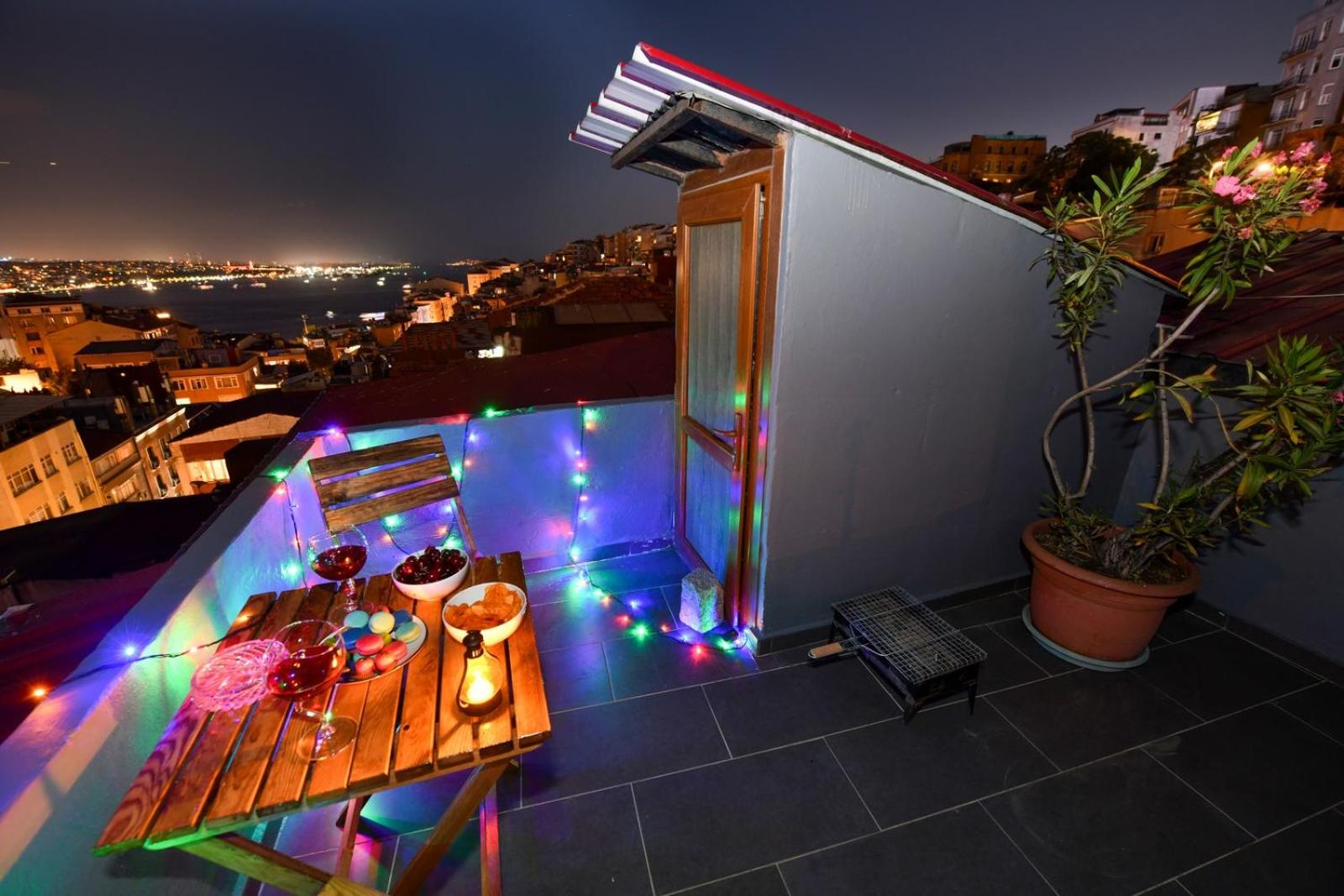 The Maiden Tower From Your Bedroom Romantic View, In Taksim Square