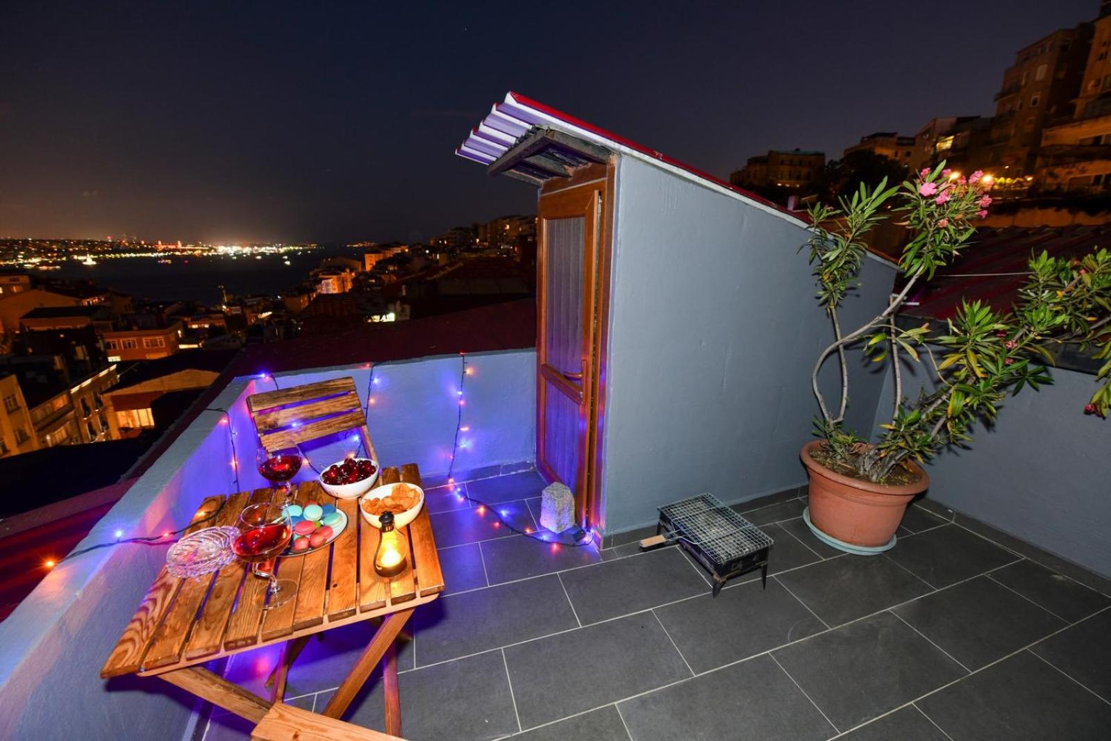 The Maiden Tower From Your Bedroom Romantic View, In Taksim Square