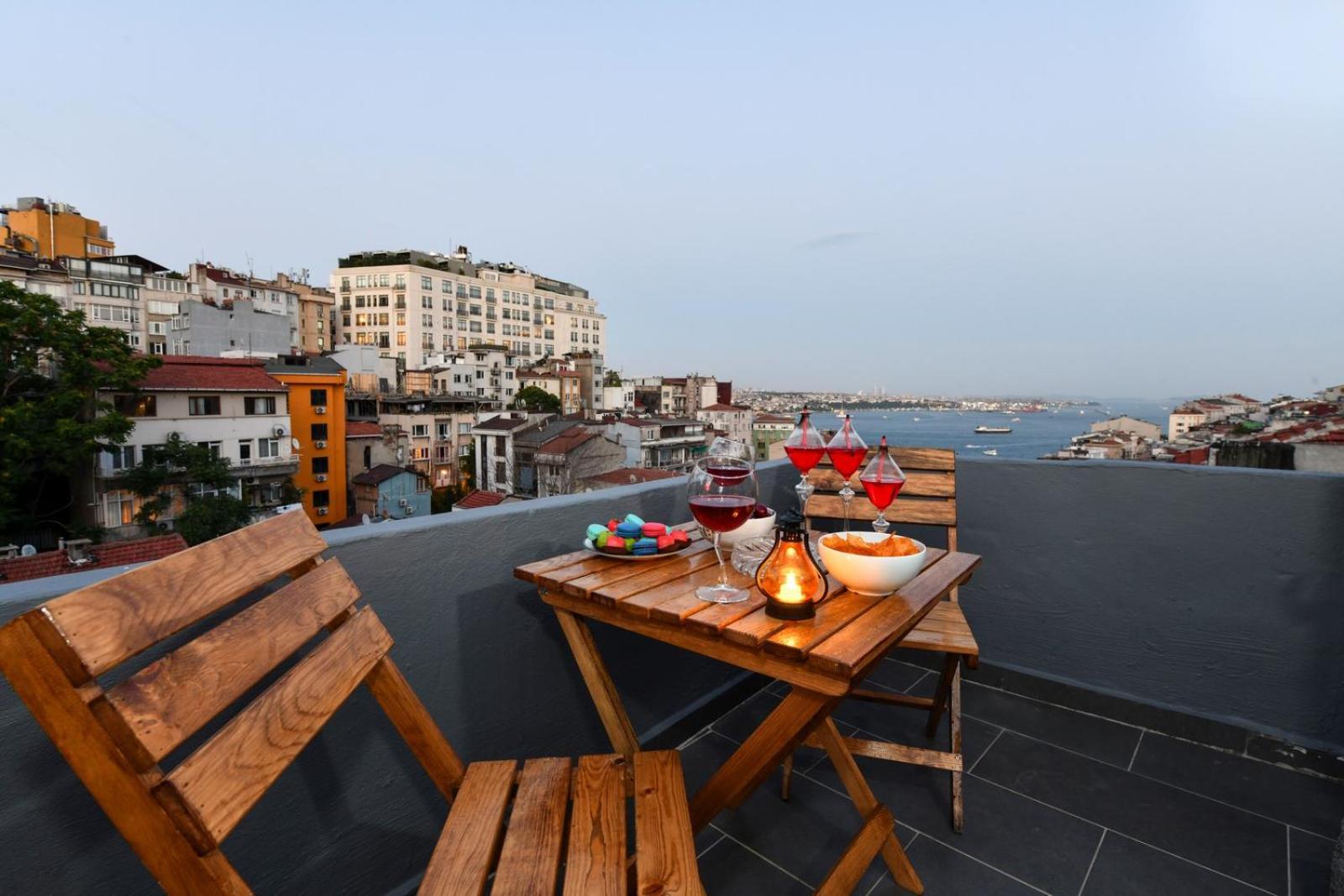 The Maiden Tower From Your Bedroom Romantic View, In Taksim Square