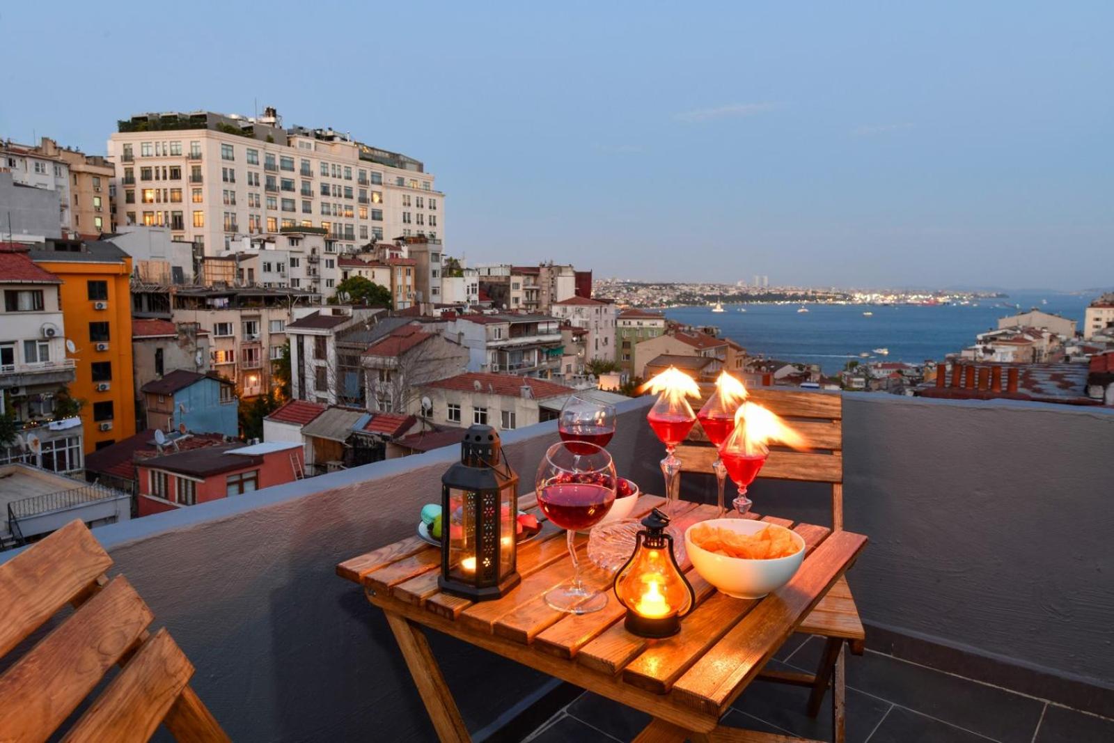 The Maiden Tower From Your Bedroom Romantic View, In Taksim Square