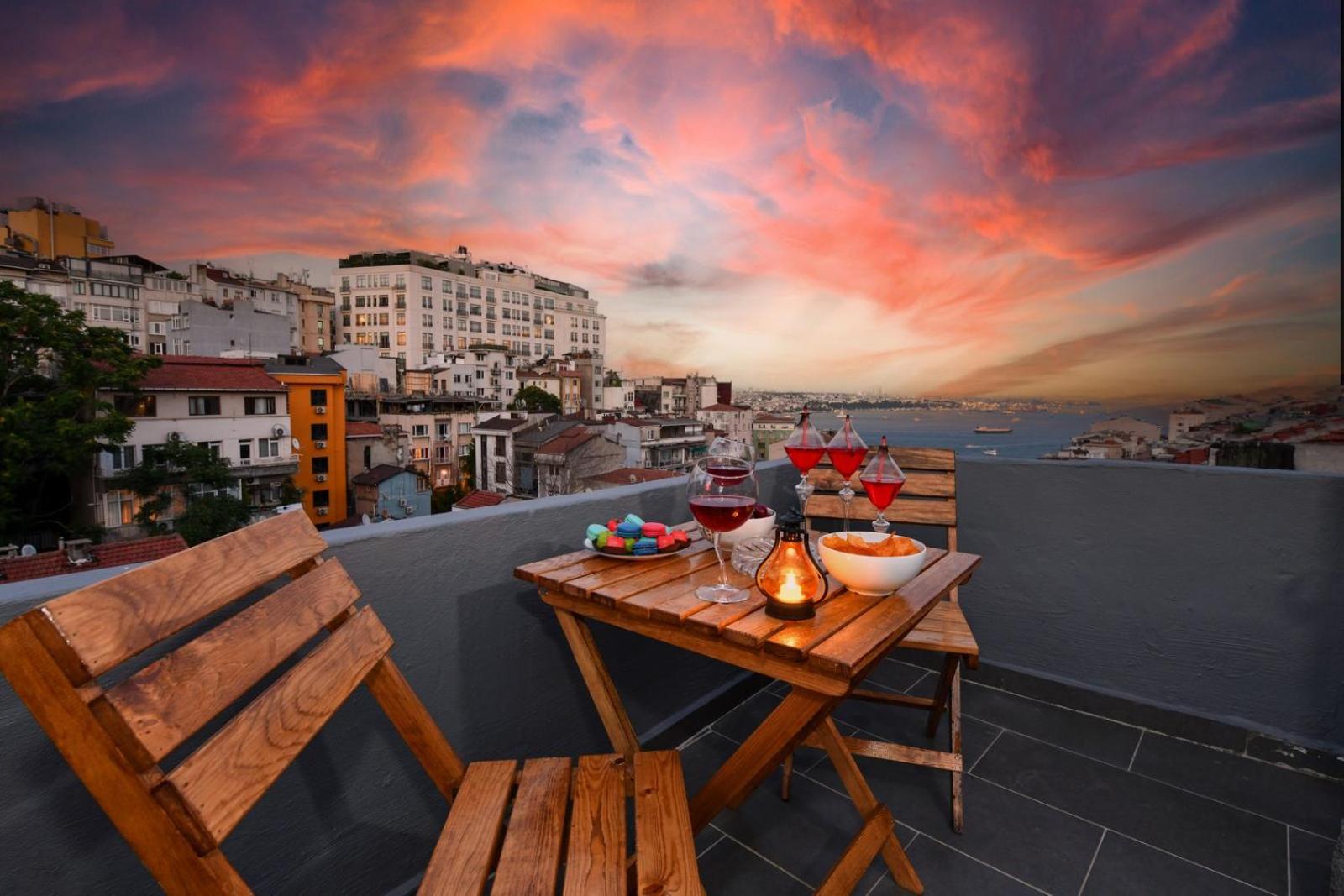 The Maiden Tower From Your Bedroom Romantic View, In Taksim Square