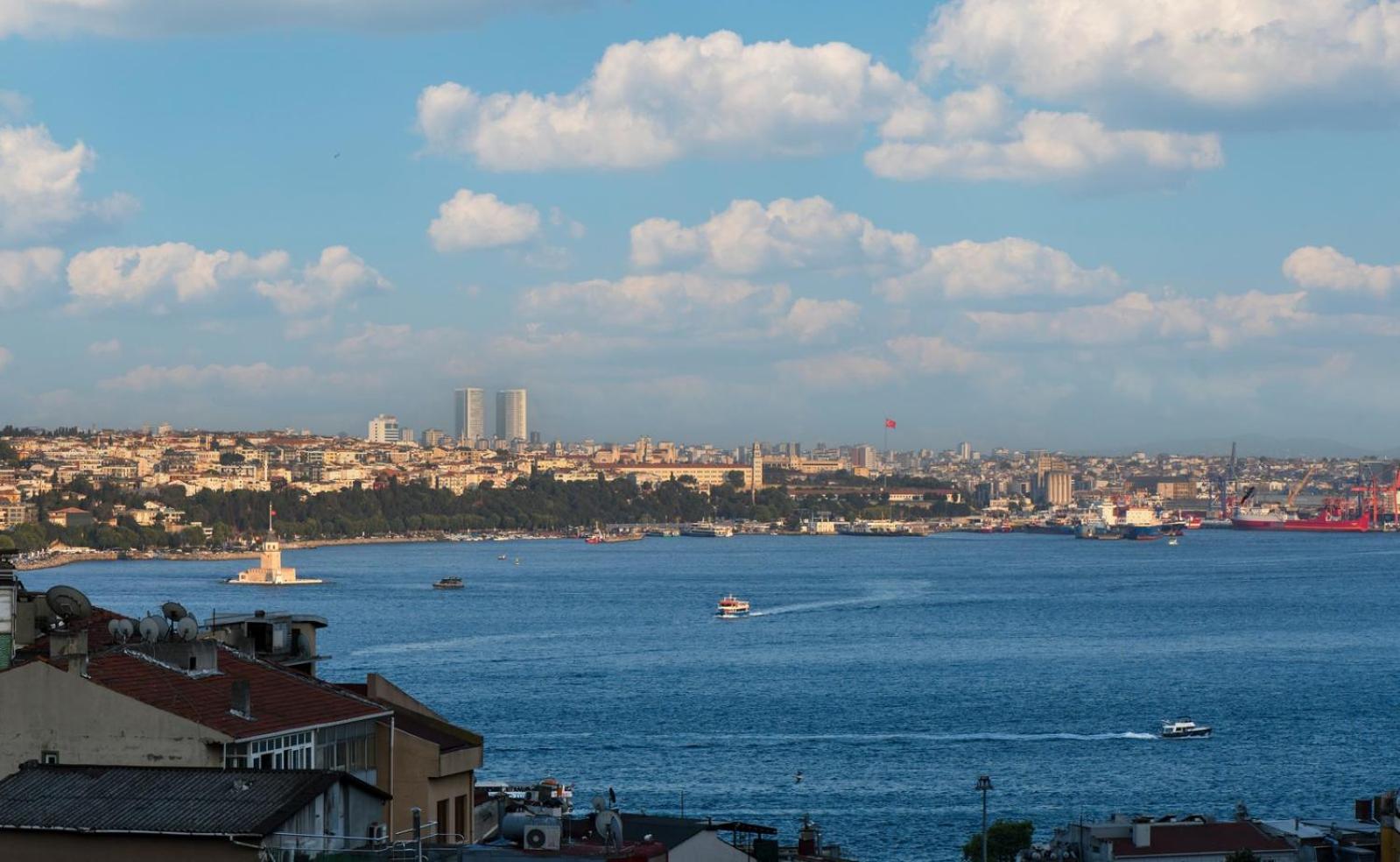 The Maiden Tower From Your Bedroom Romantic View, In Taksim Square