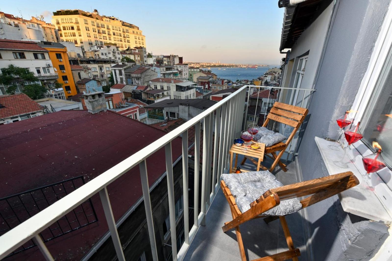 The Maiden Tower From Your Bedroom Romantic View, In Taksim Square