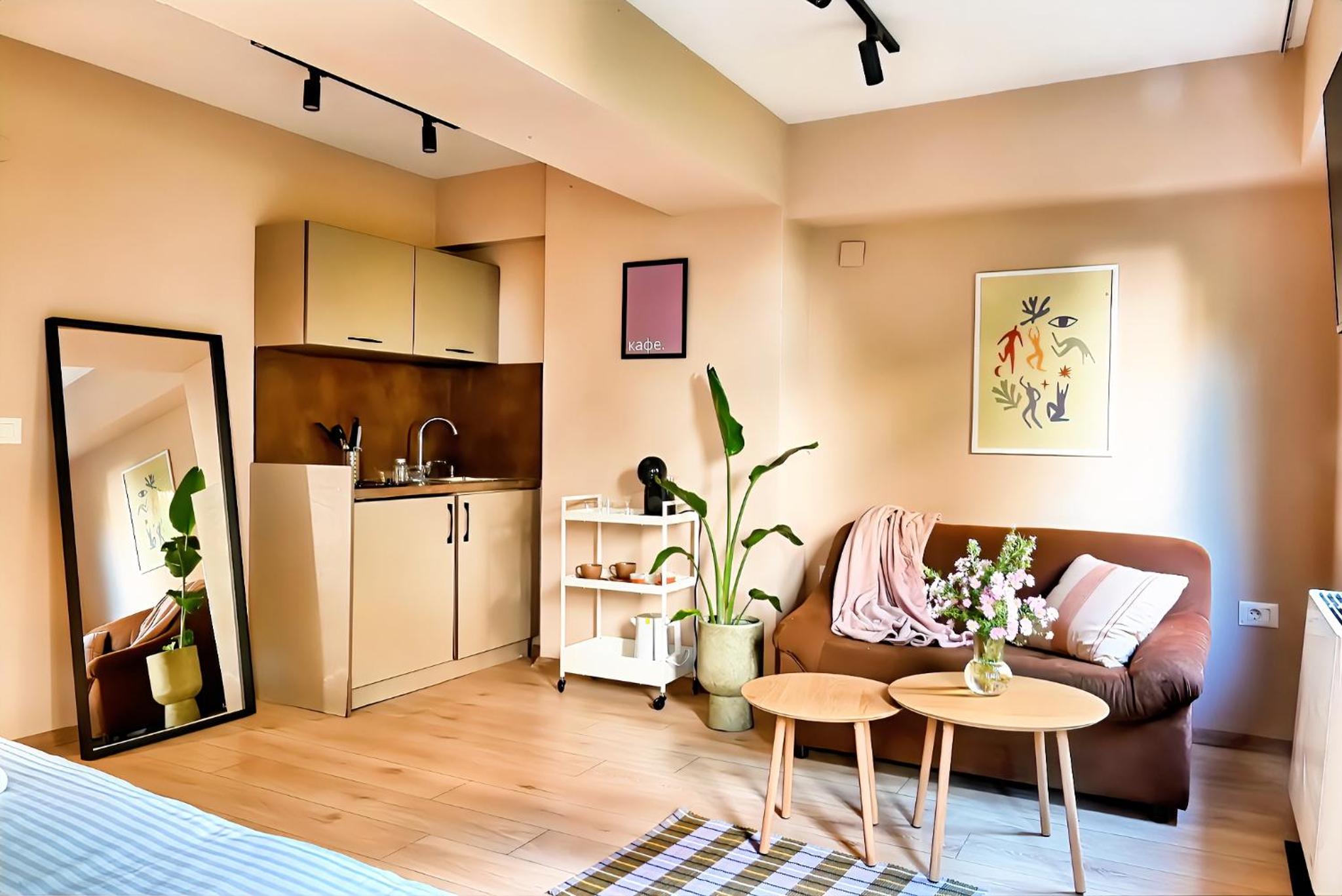 Central Studio Apartments in Debar Maalo