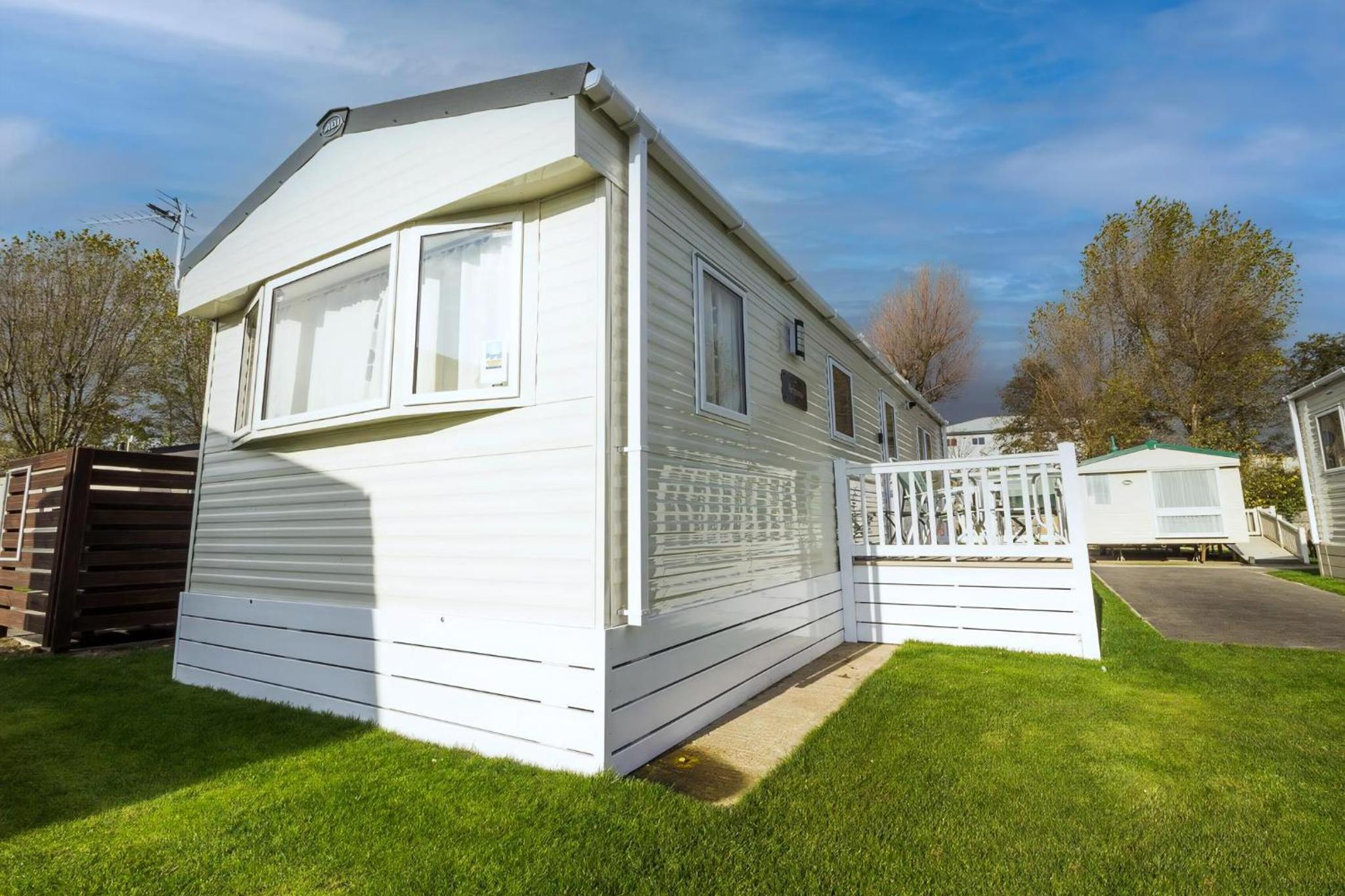 6 Berth Caravan With Decking At Felixstowe Beach Holiday Park Ref 55038Ow view 2