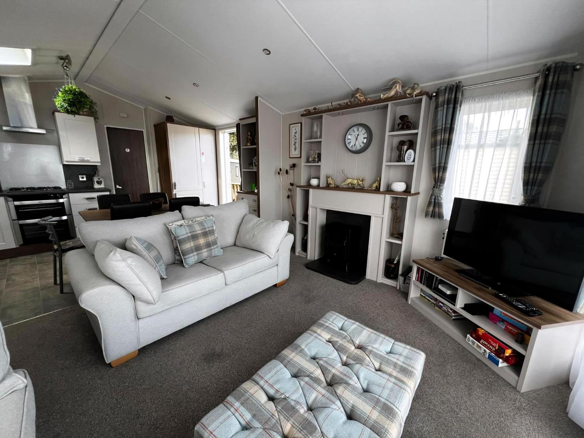 Beautiful Caravan With Decking At Azure Seas Ref 32060Az