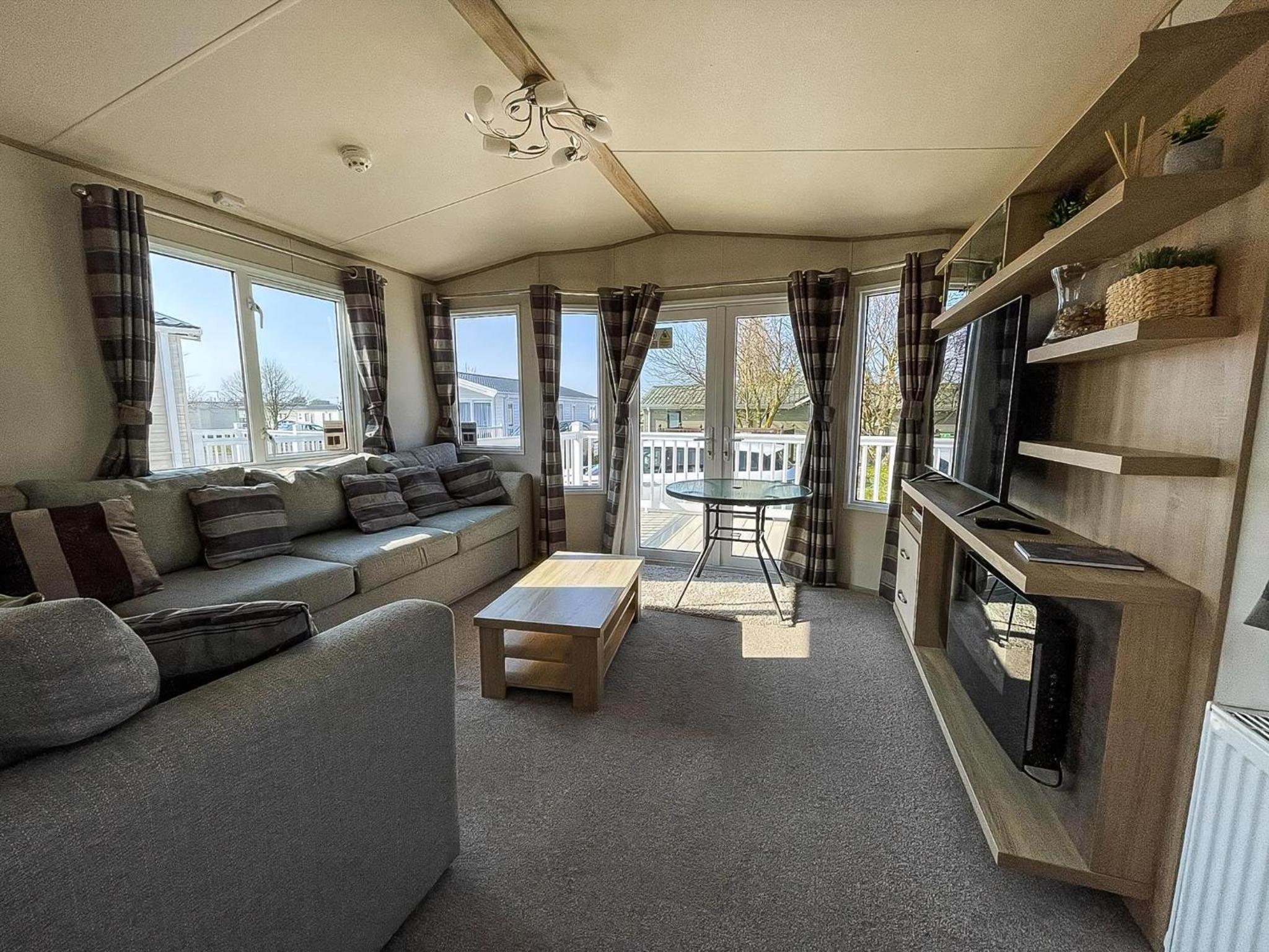Stylish 6 Berth Caravan At California Cliffs With Decking In Scratby Ref 50056K view 3
