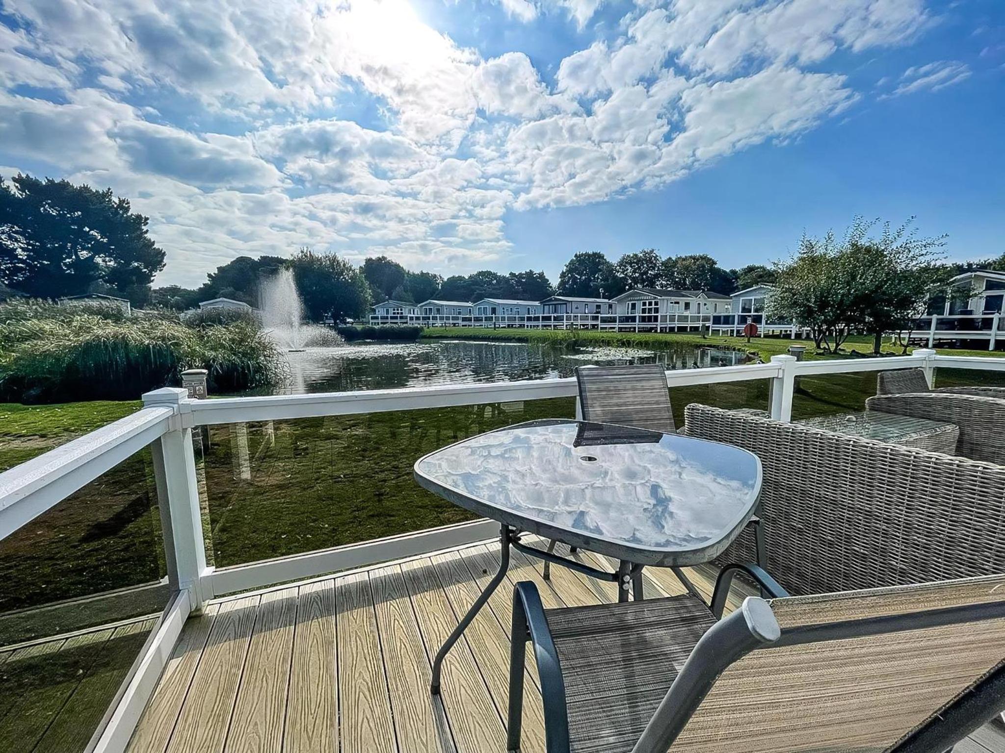 Stunning Lodge With A Lake View At A Haven Holiday Park In Norfolk Ref 11003Pl view 4