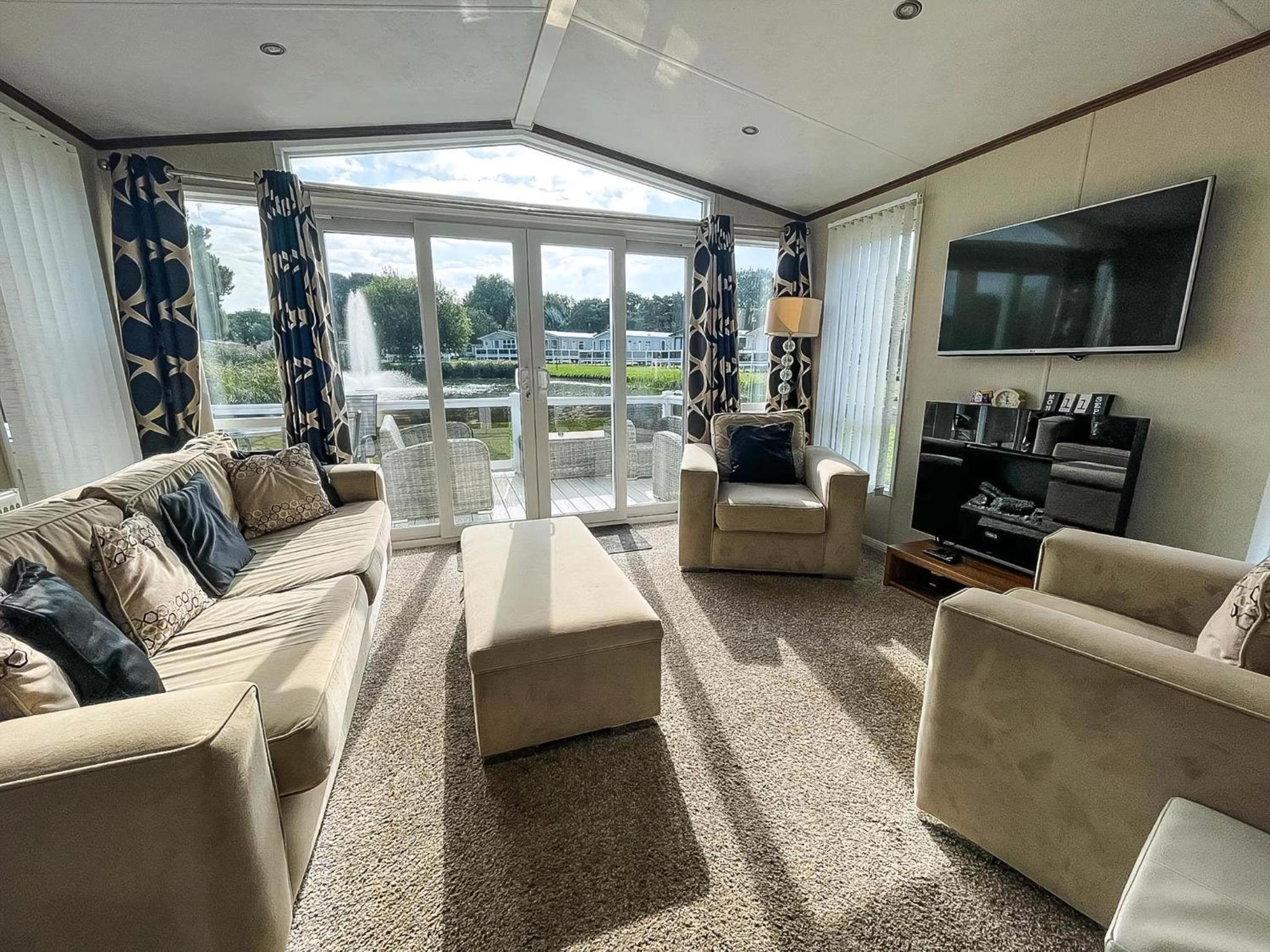 Stunning Lodge With A Lake View At A Haven Holiday Park In Norfolk Ref 11003Pl view 5