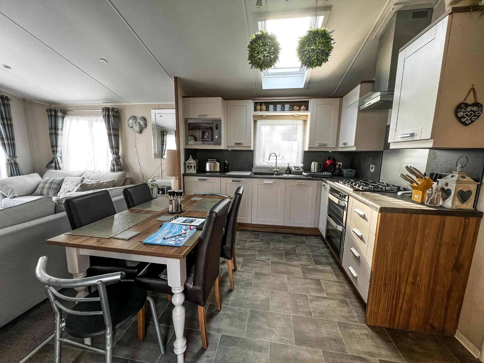 Beautiful Caravan With Decking At Azure Seas Ref 32060Az
