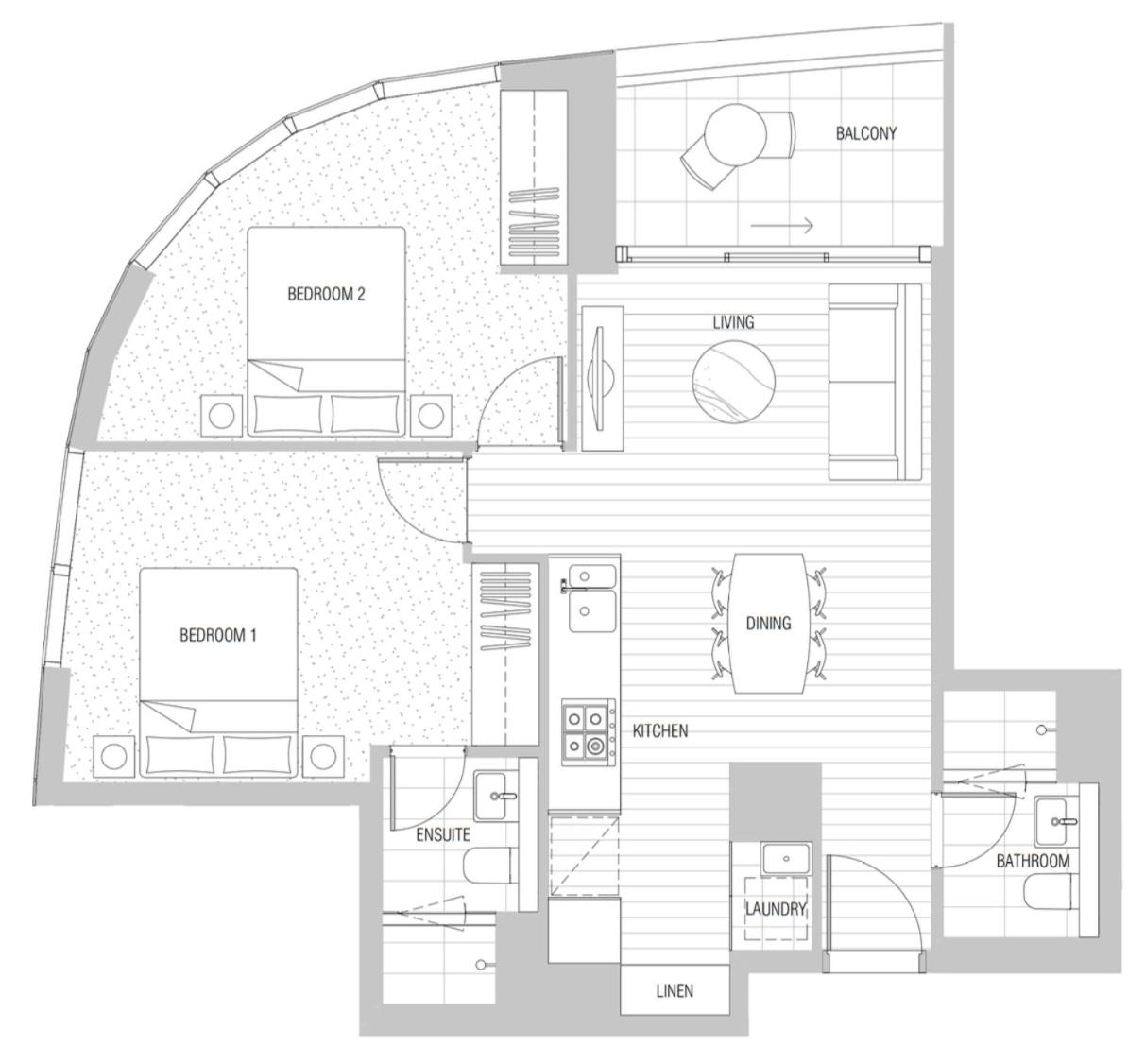 11D Stunning water and skyline view 2 Bedroom Abnb Apt with Free parking