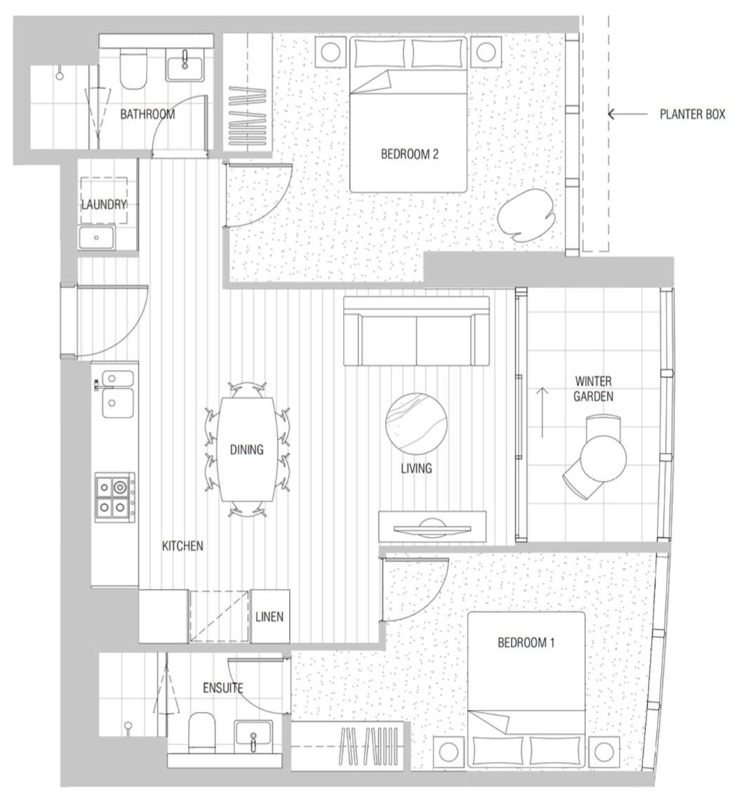 74D 2 Bedroom Apt near Yara river city view with Free Parking
