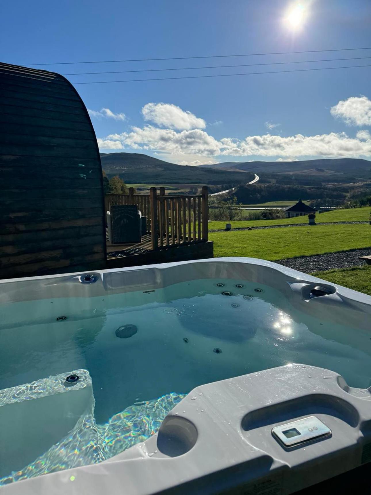 Daviot Luxury Pods view 3