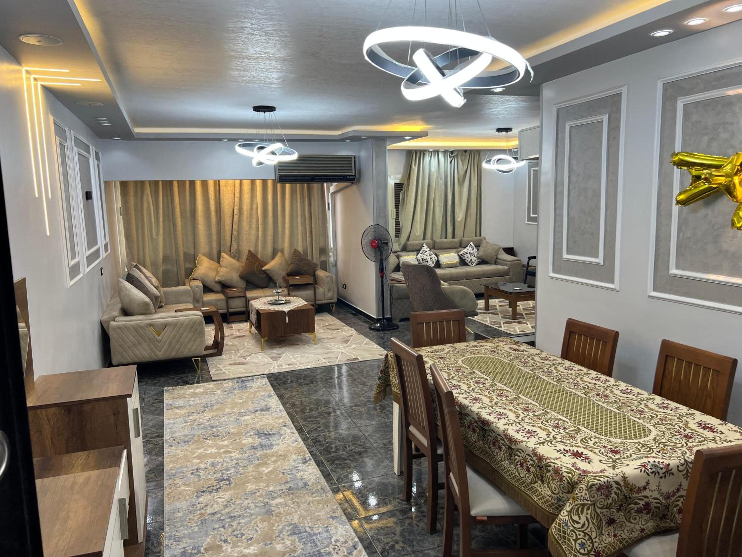 Three bedrooms apartment for Stars near city stars