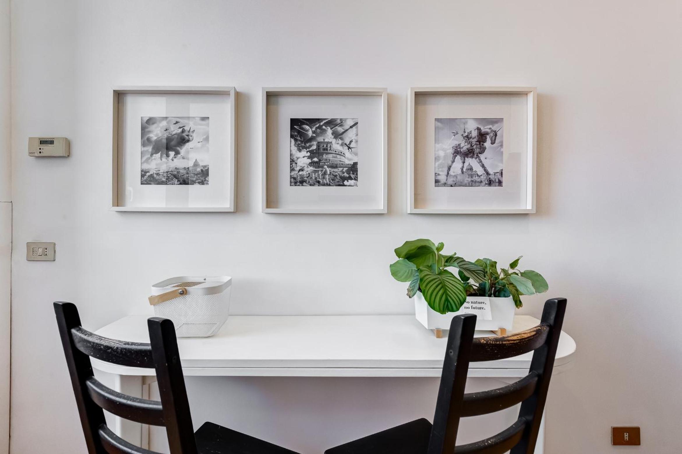 Romaviva Luxury Attic Apartment - San Giovanni in Laterano - Metro A C - Central Rome