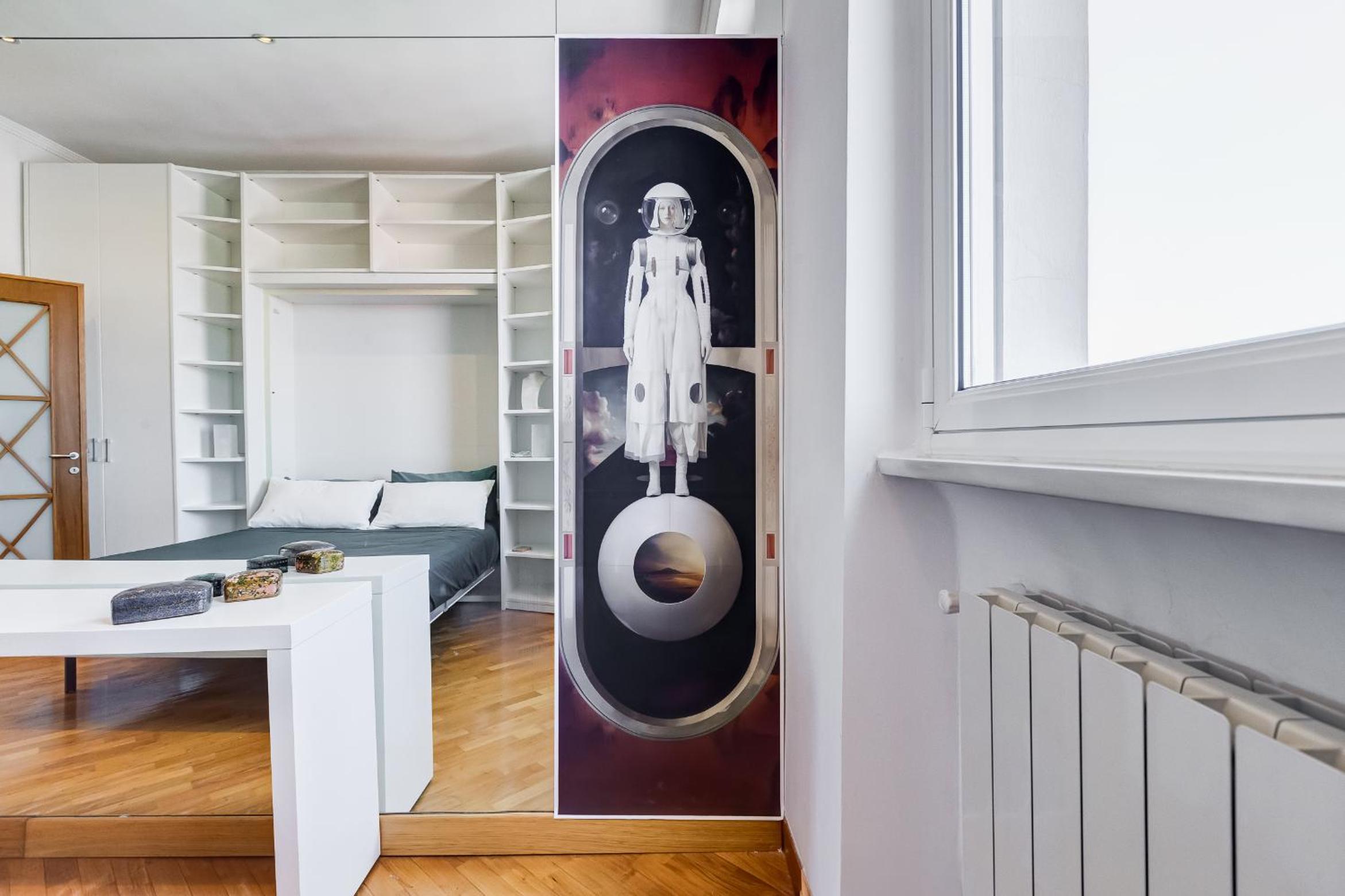 Romaviva Luxury Attic Apartment - San Giovanni in Laterano - Metro A C - Central Rome