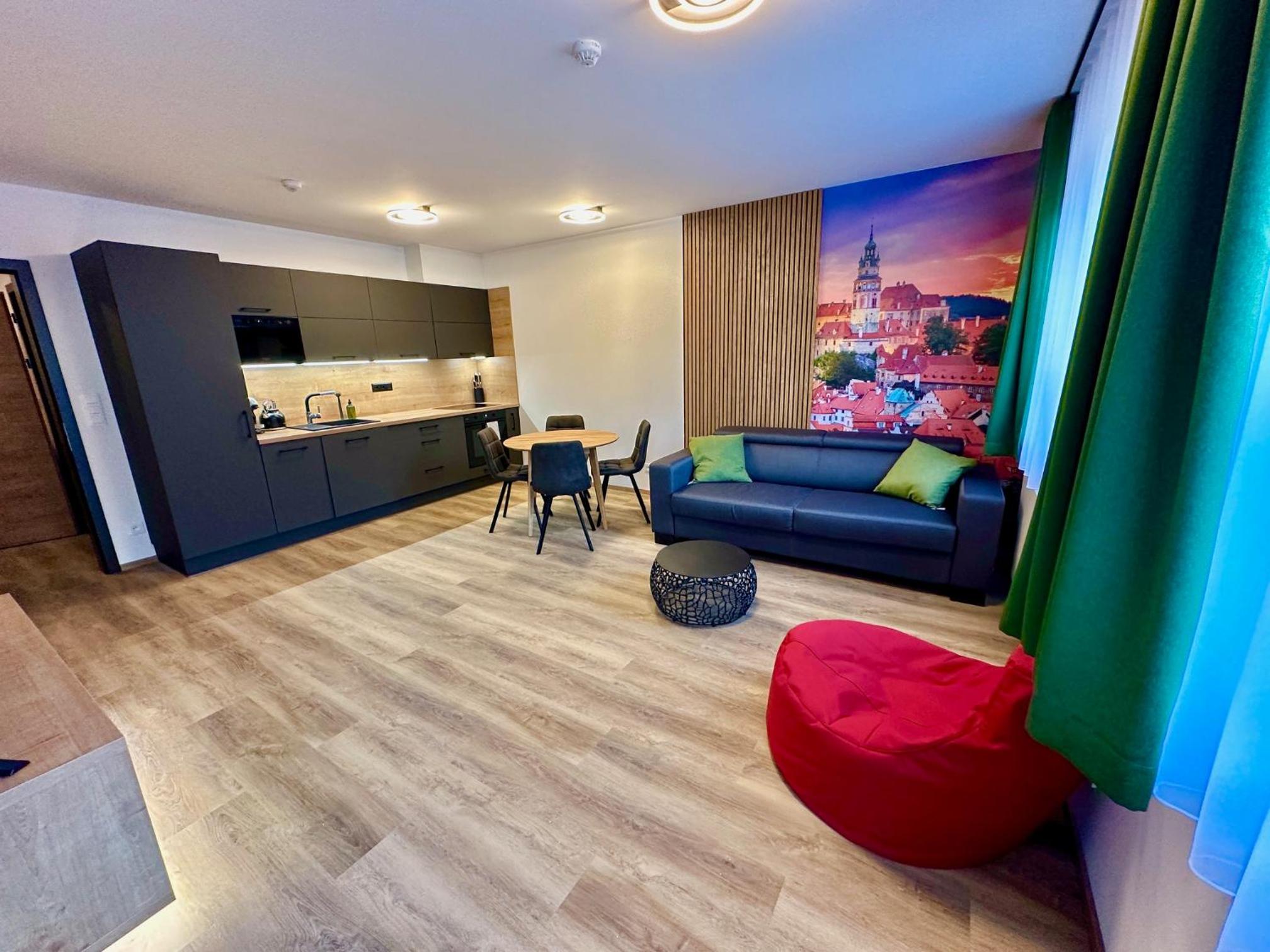 Luxusní Apartmány Krumlovský Vltavín