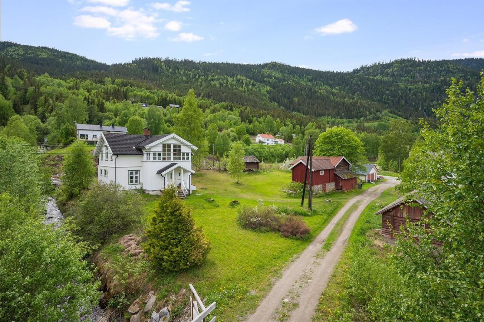 Hytte med fin natur