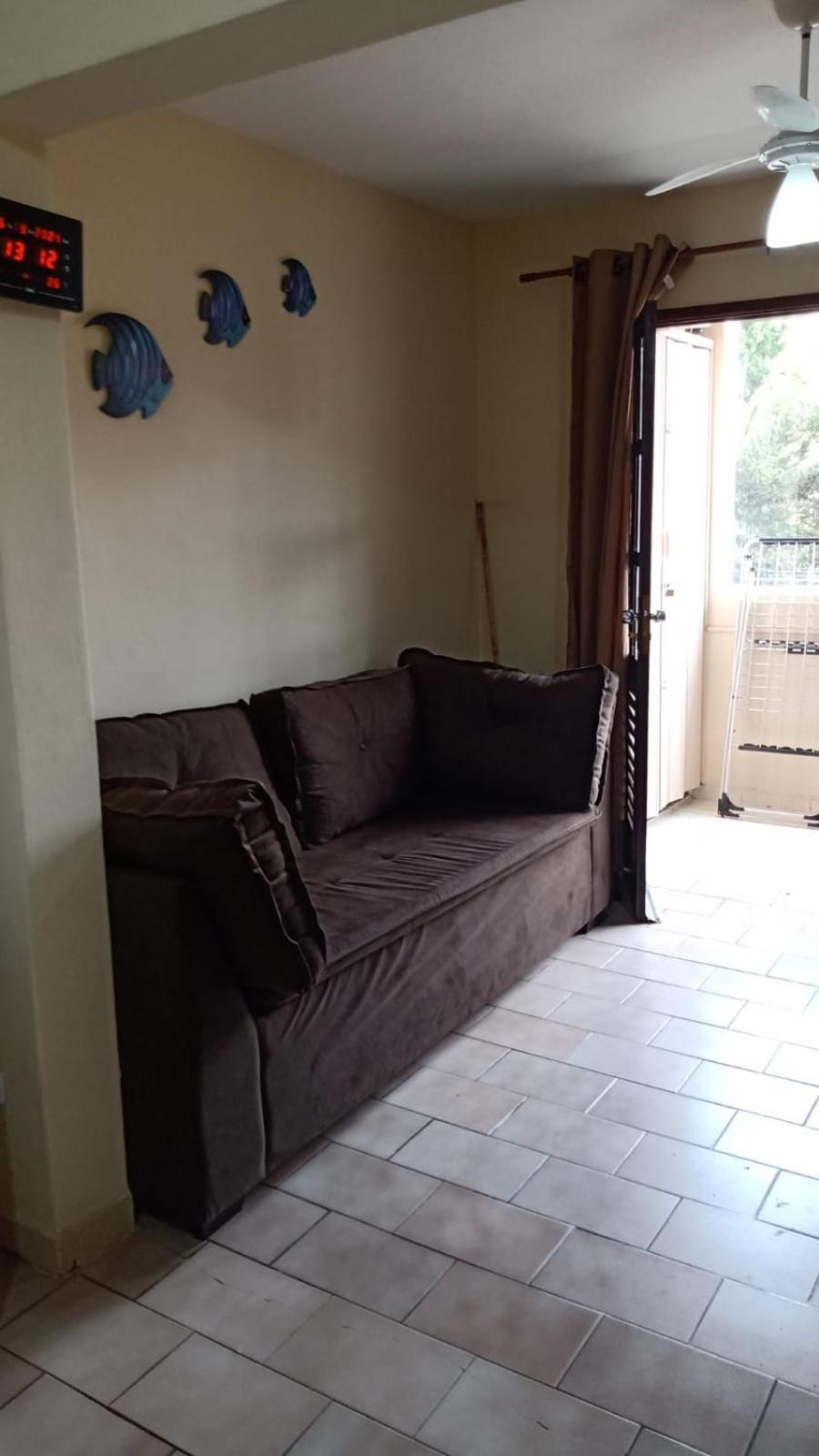 Apartamento em Ubatuba com ar condicionado no Itaguá