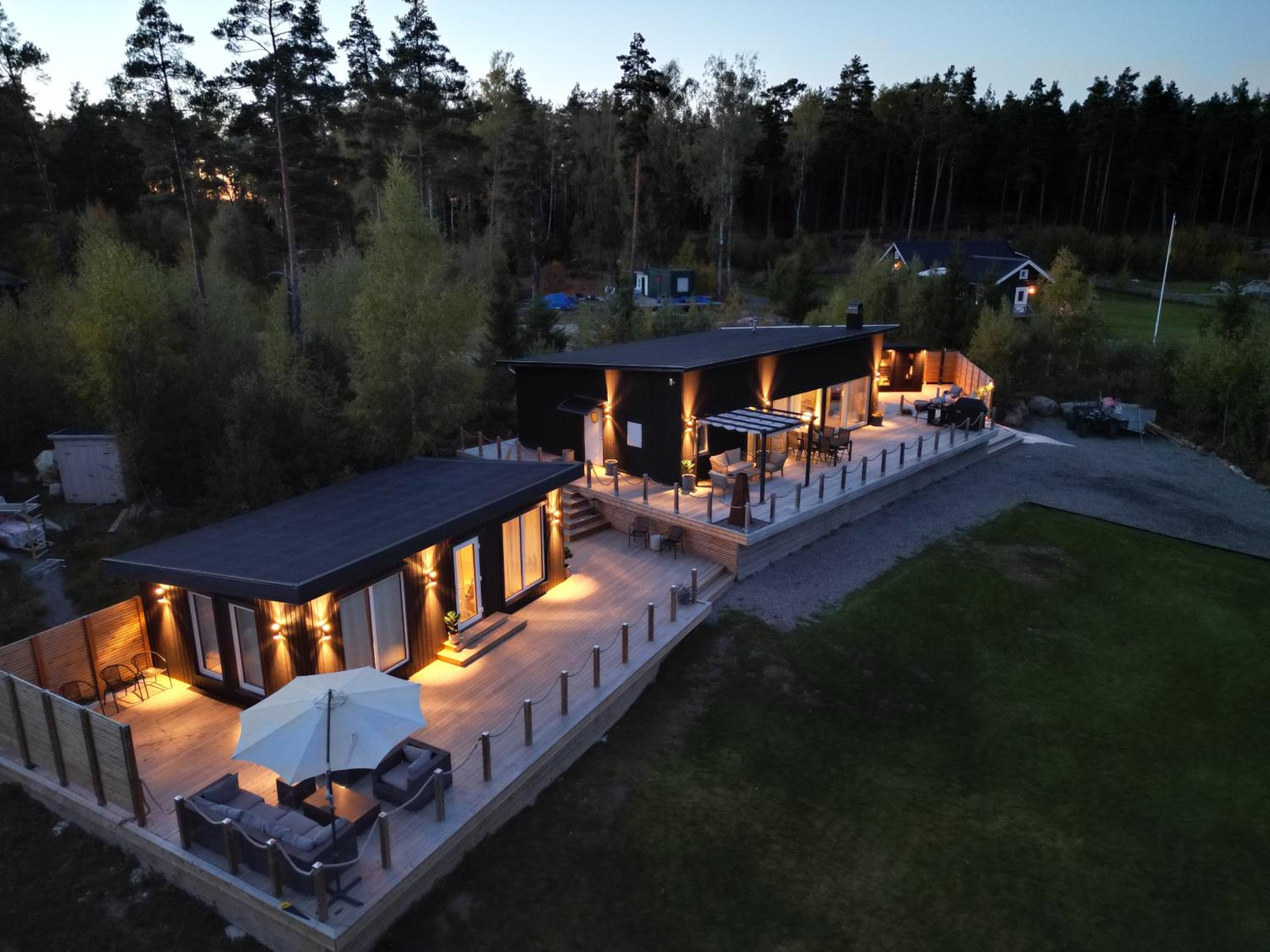Modernt hus i Skärgården view 2