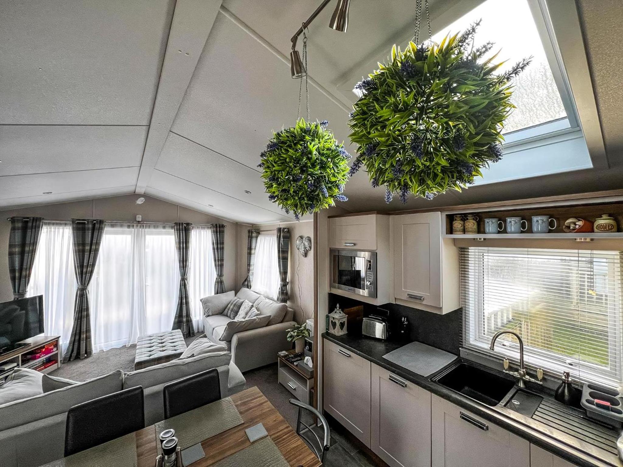 Beautiful Caravan With Decking At Azure Seas Ref 32060Az