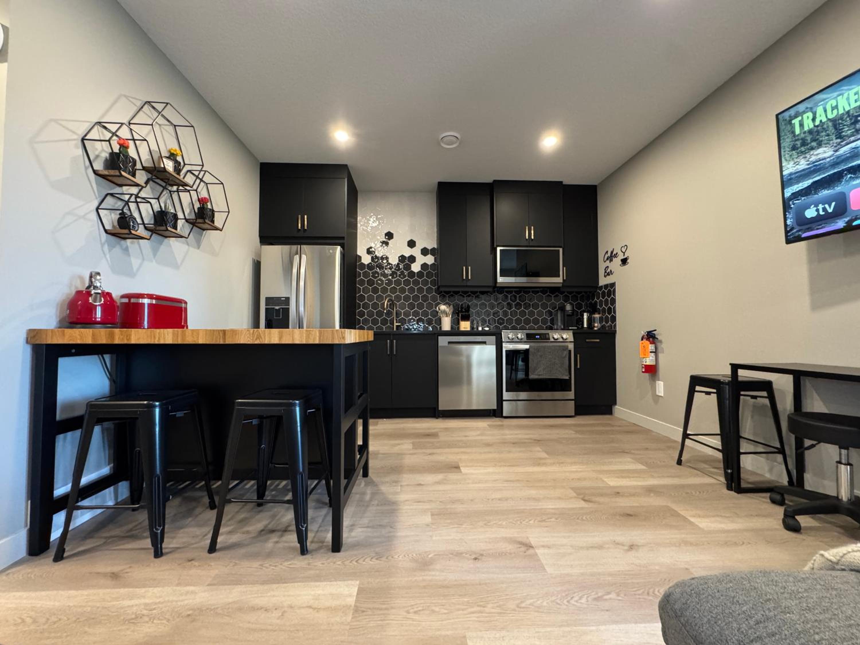 Modern Pet Friendly Walk-Out Suite and Den