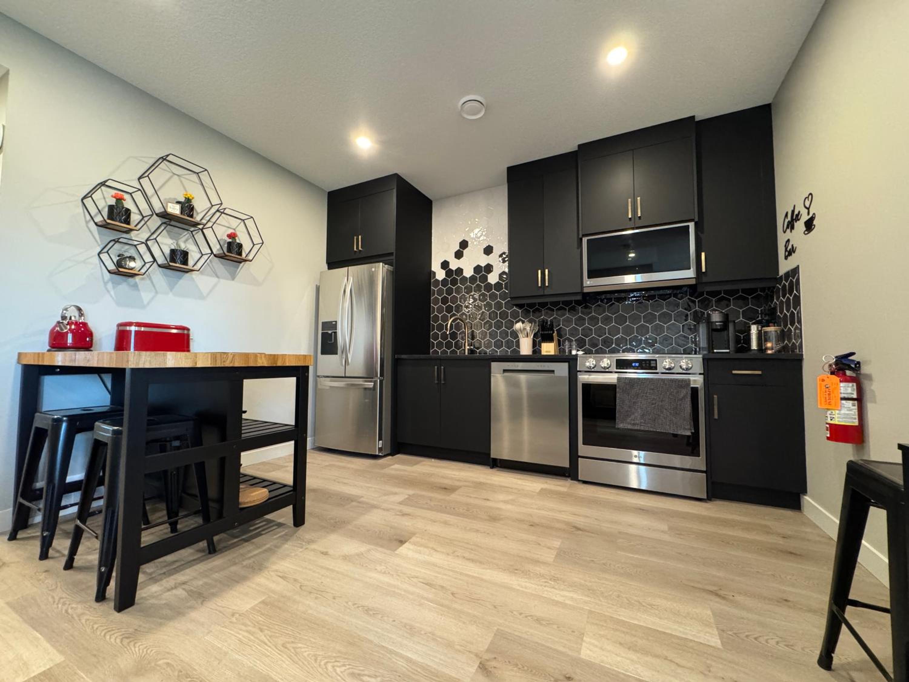 Modern Pet Friendly Walk-Out Suite and Den