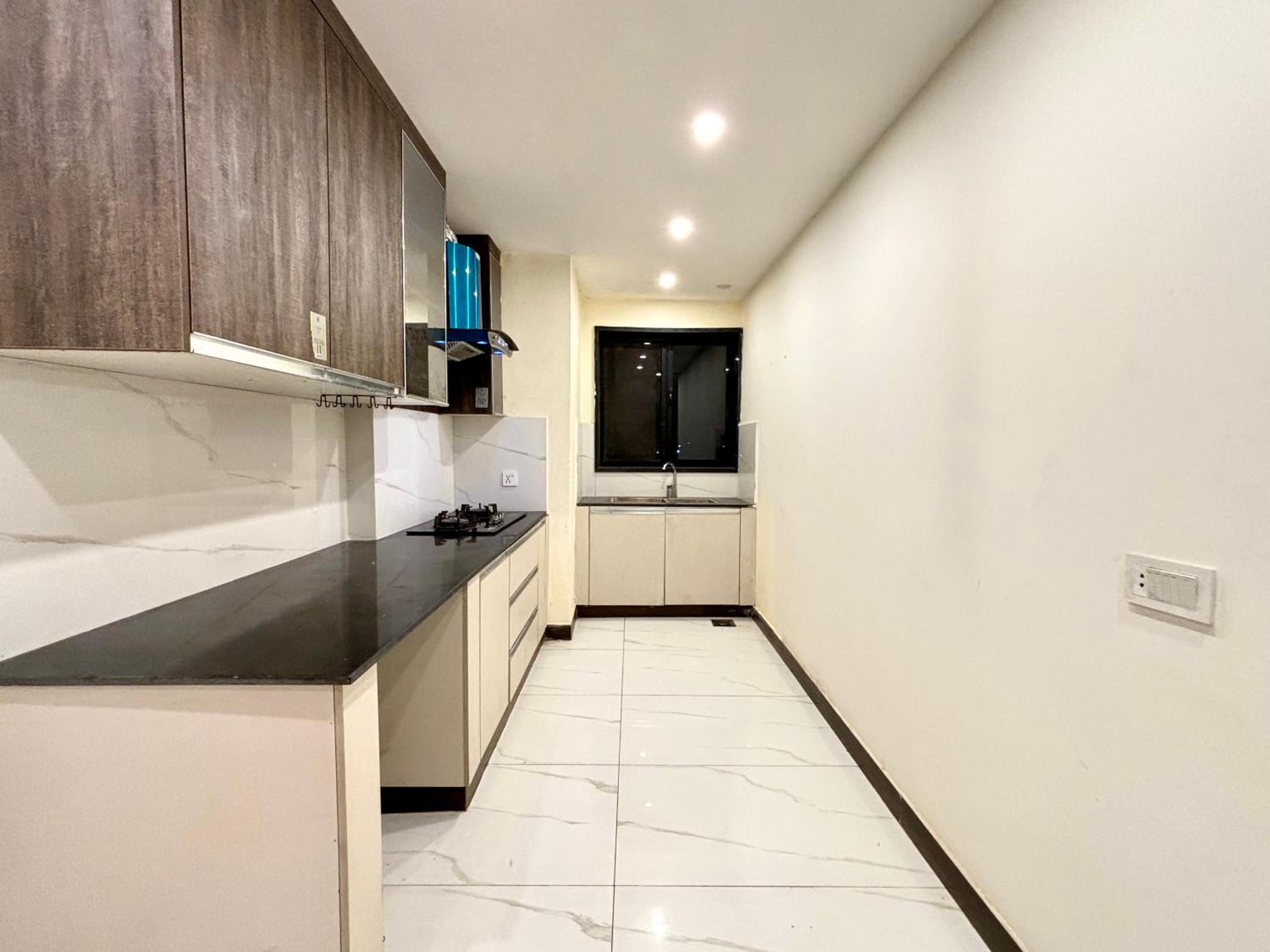 Semi-furnished one bed apartment view 2