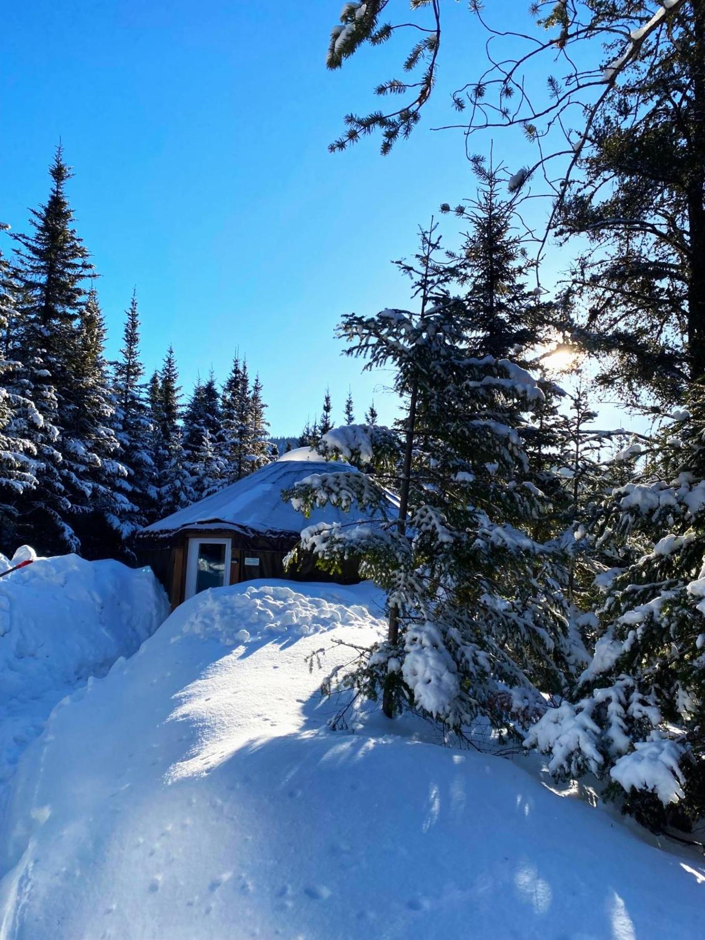 Yourte expérience Charlevoix