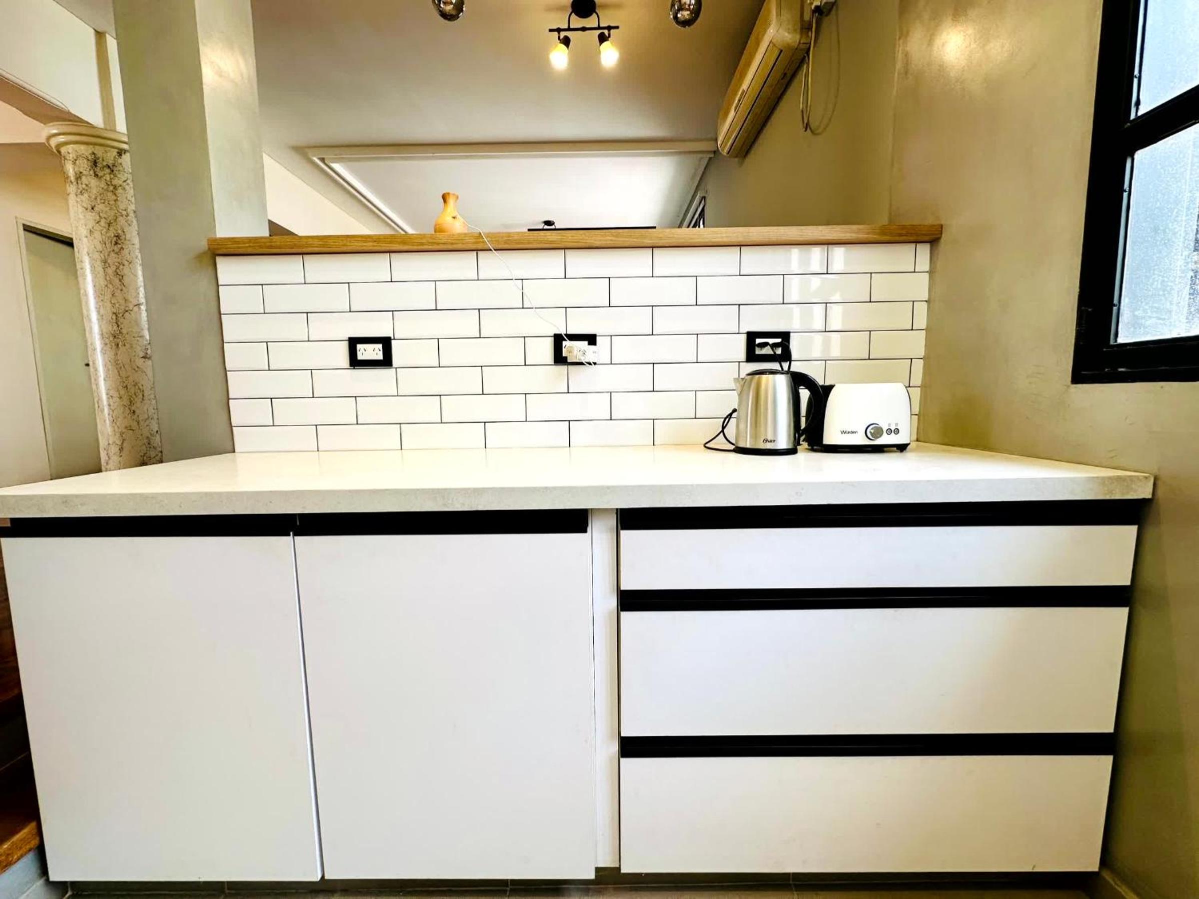 Loft moderno con parrilla