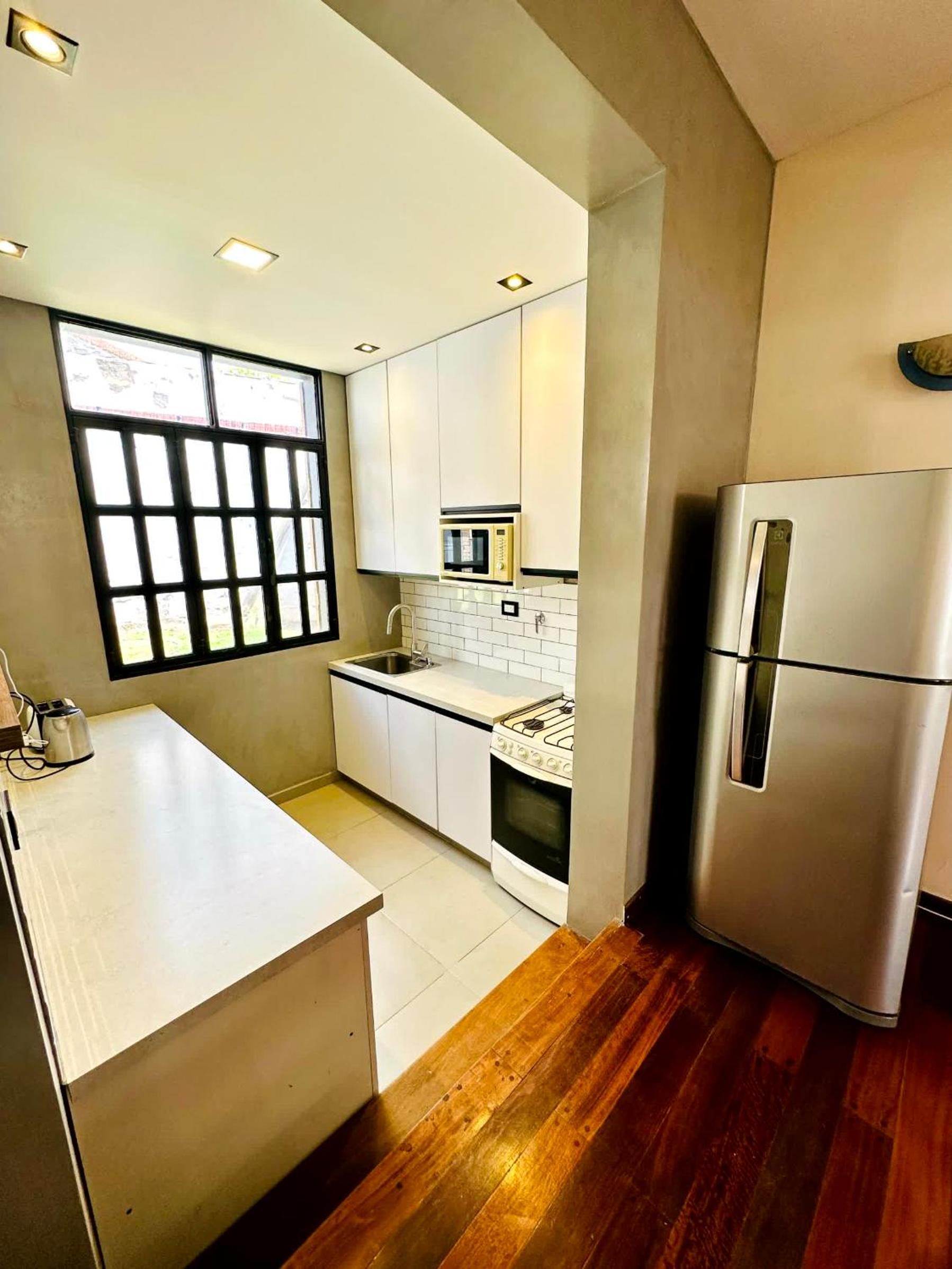 Loft moderno con parrilla