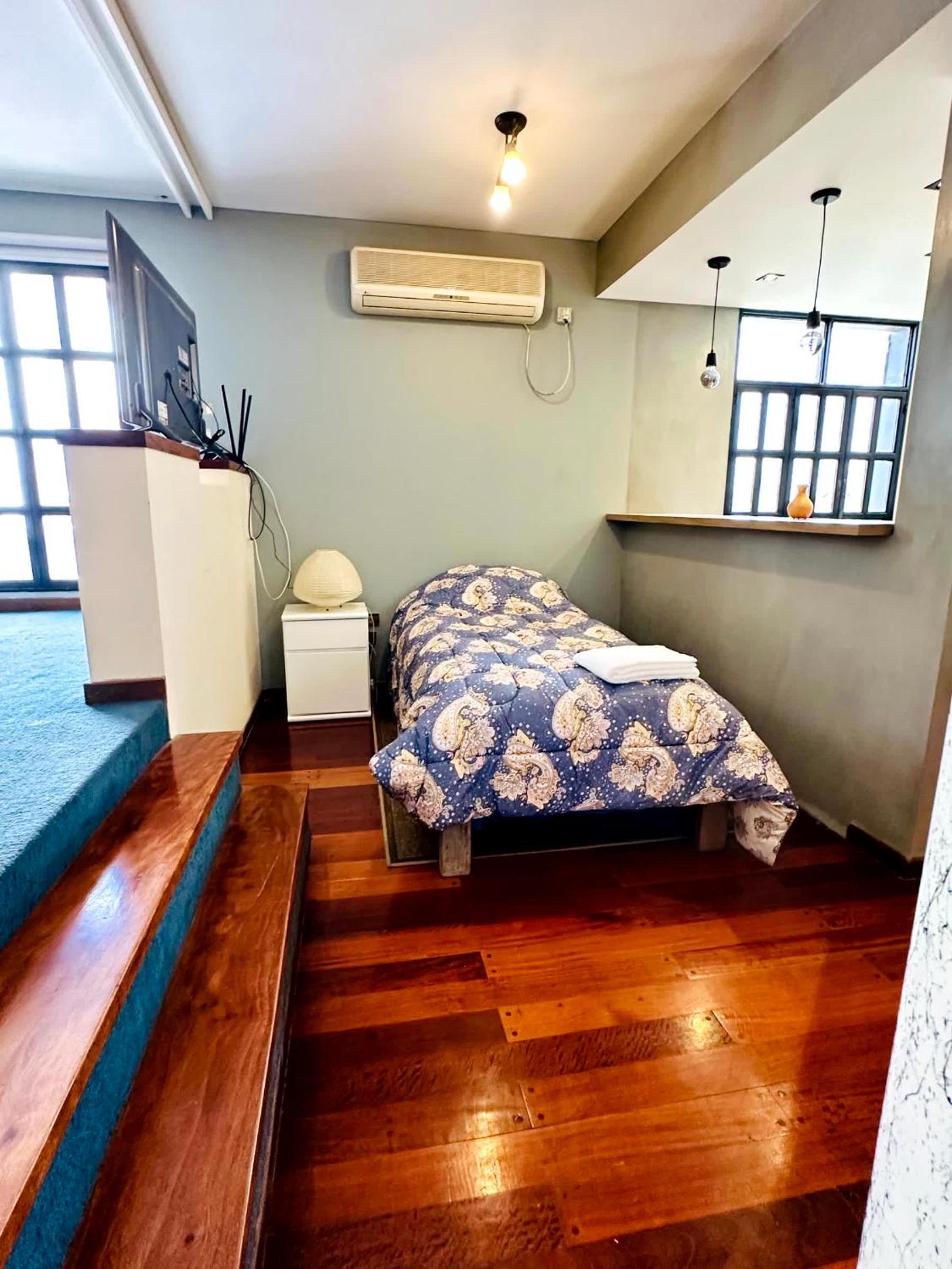 Loft moderno con parrilla