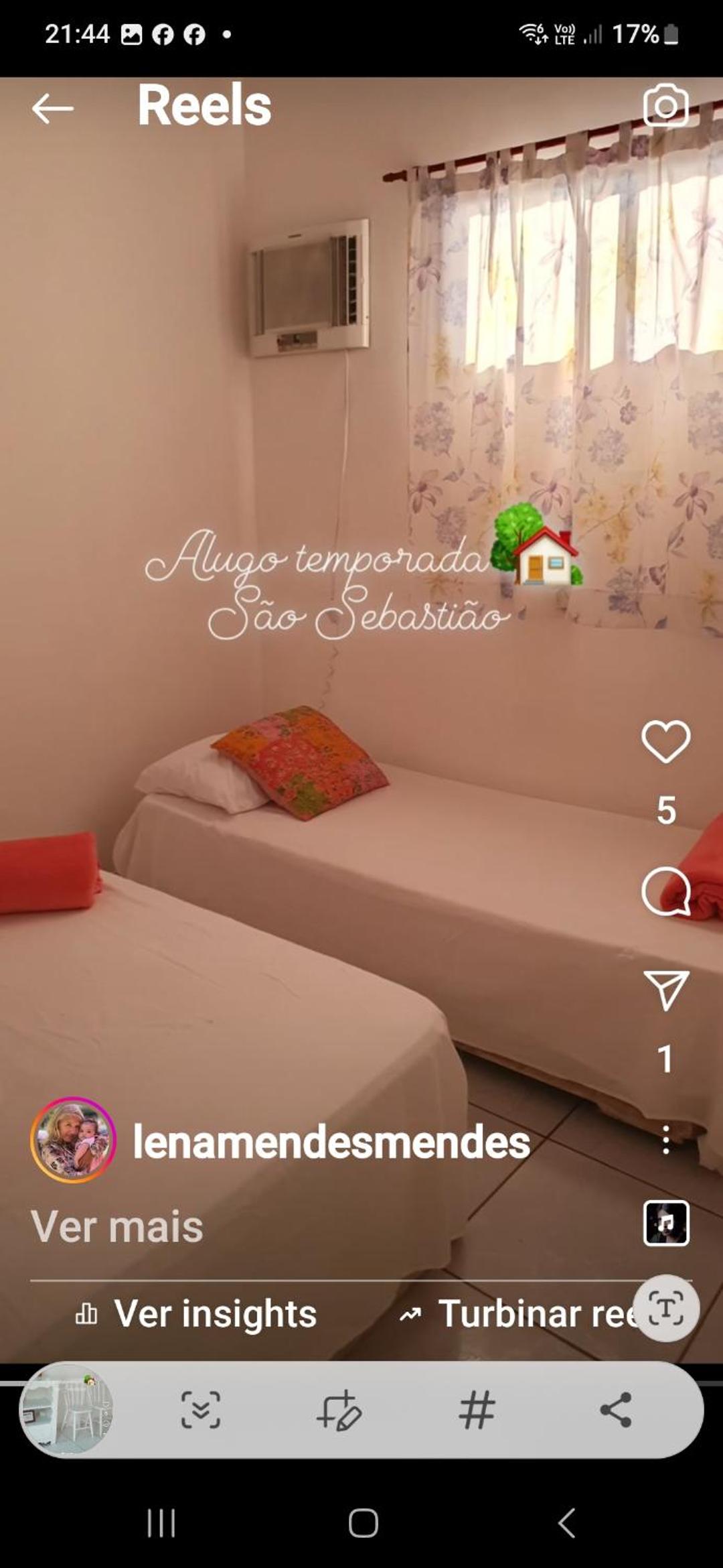 Cantinho em São Sebastião
