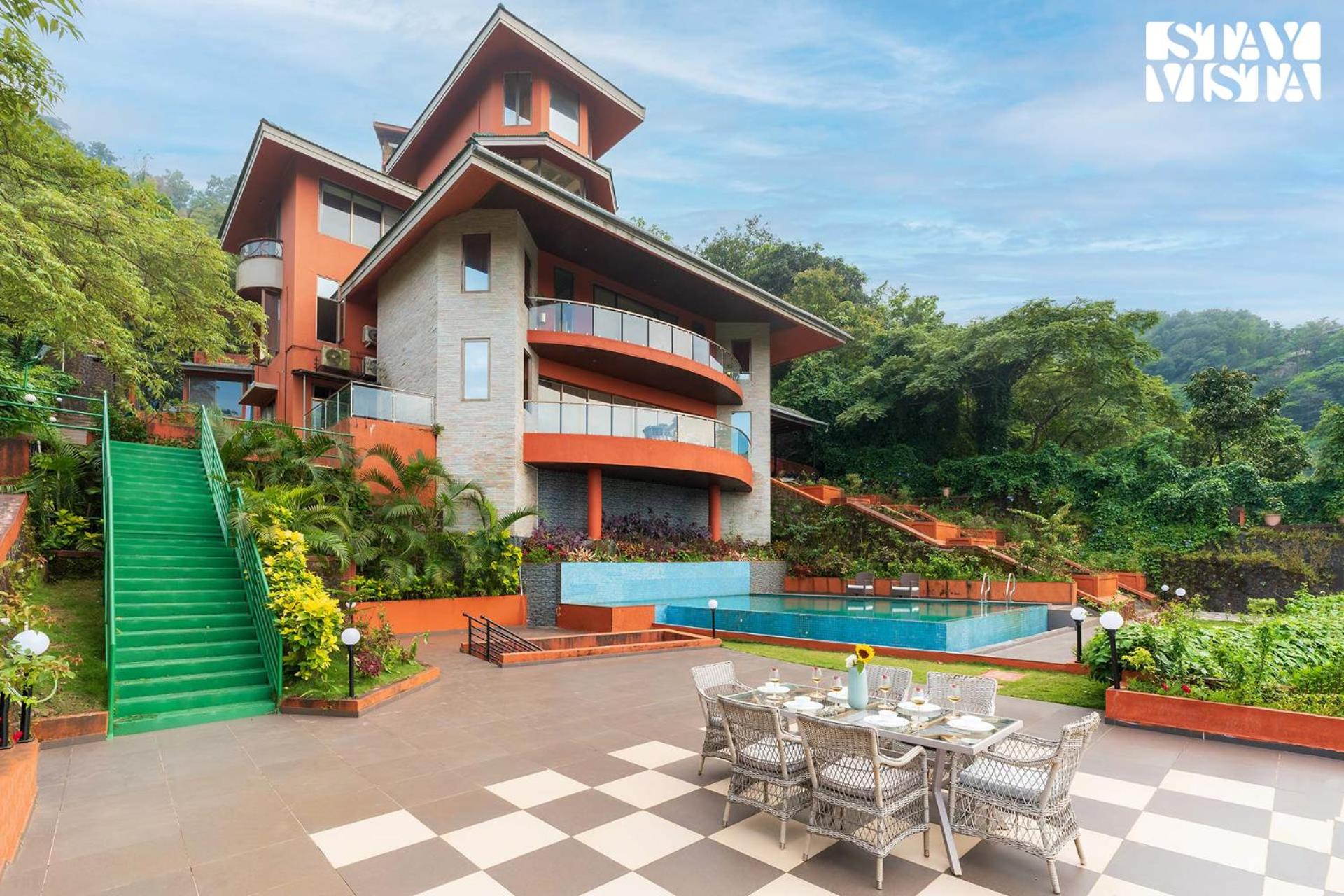 StayVista at Airhill with Pool, Alfresco, WiFi view 2