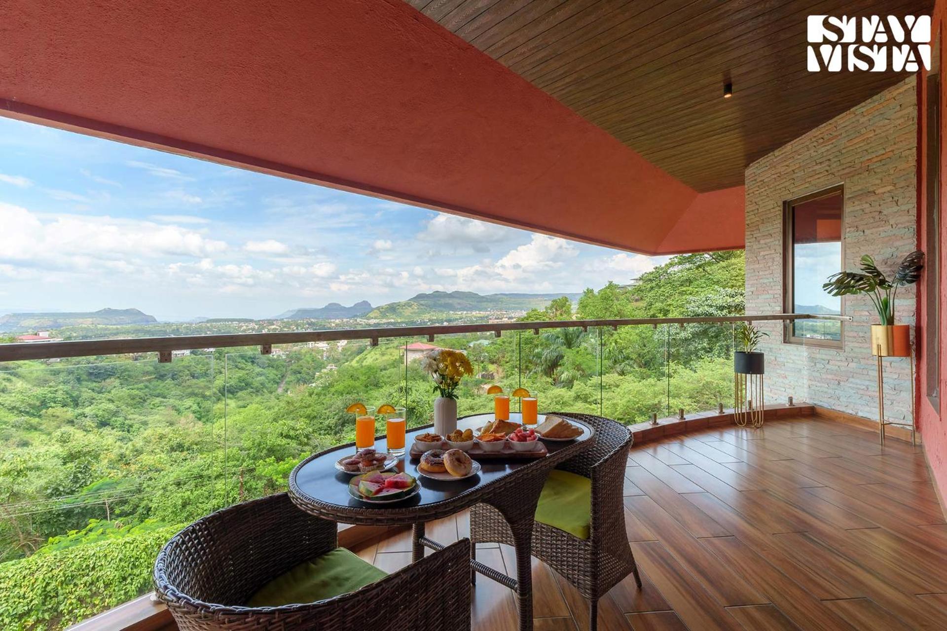 StayVista at Airhill with Pool, Alfresco, WiFi view 4