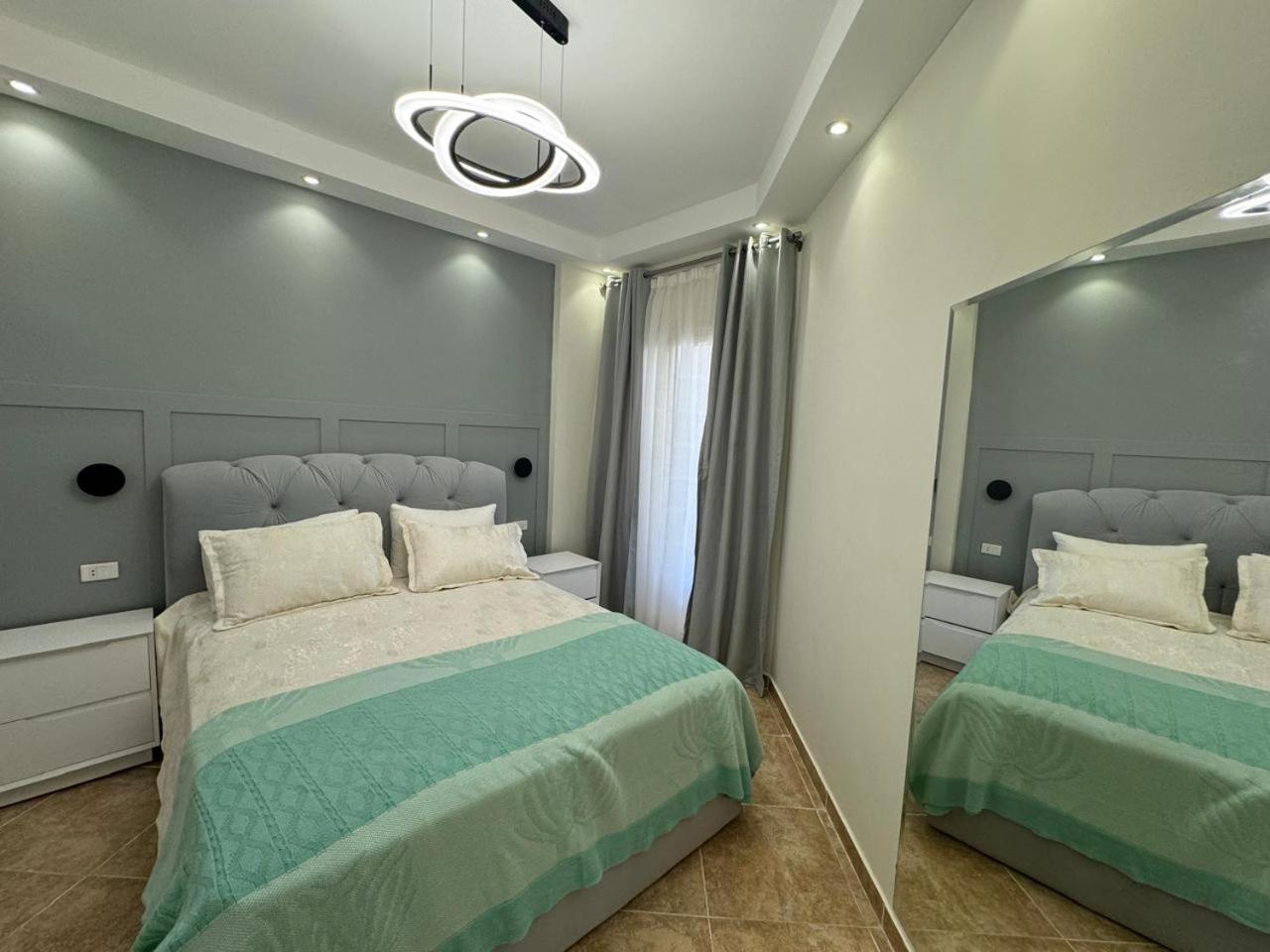 A one-bedroom apartment with a compact terrace