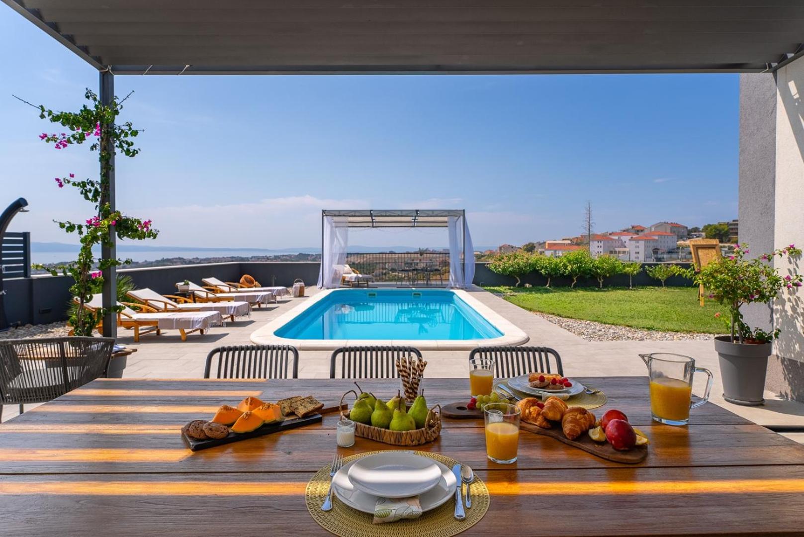 NEW Seaview Villa Judita with 26sqm pool, 5 bedrooms, Playroom view 3