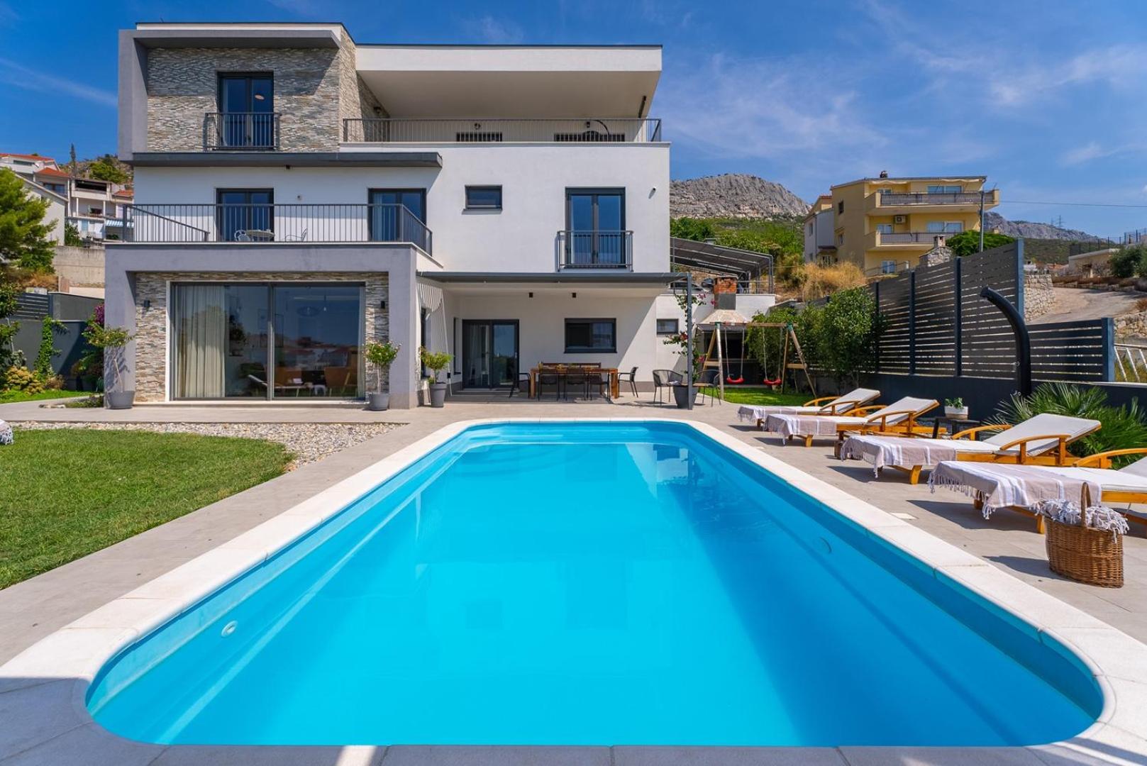 NEW Seaview Villa Judita with 26sqm pool, 5 bedrooms, Playroom view 5
