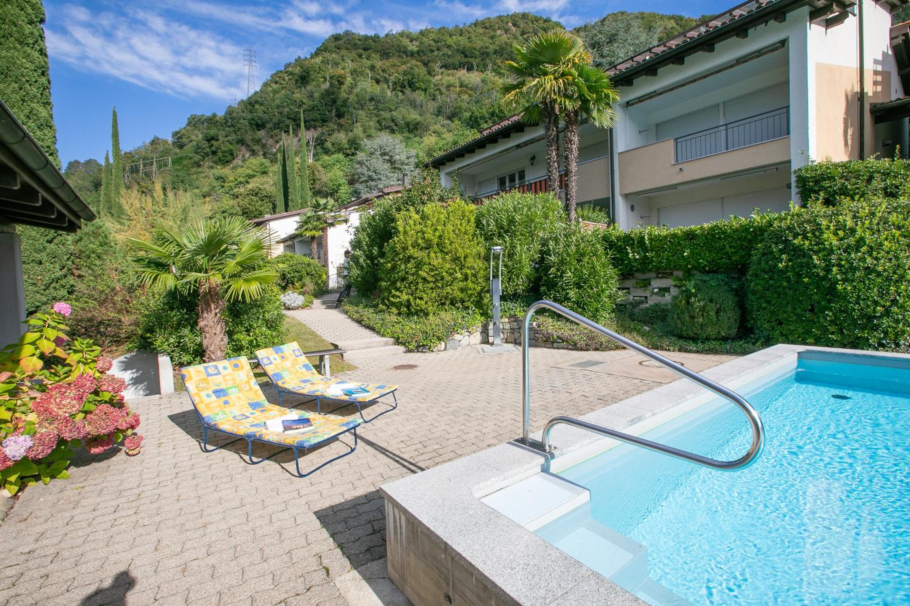 Miralago Lakeview Morcote With Pool - Happy Rentals