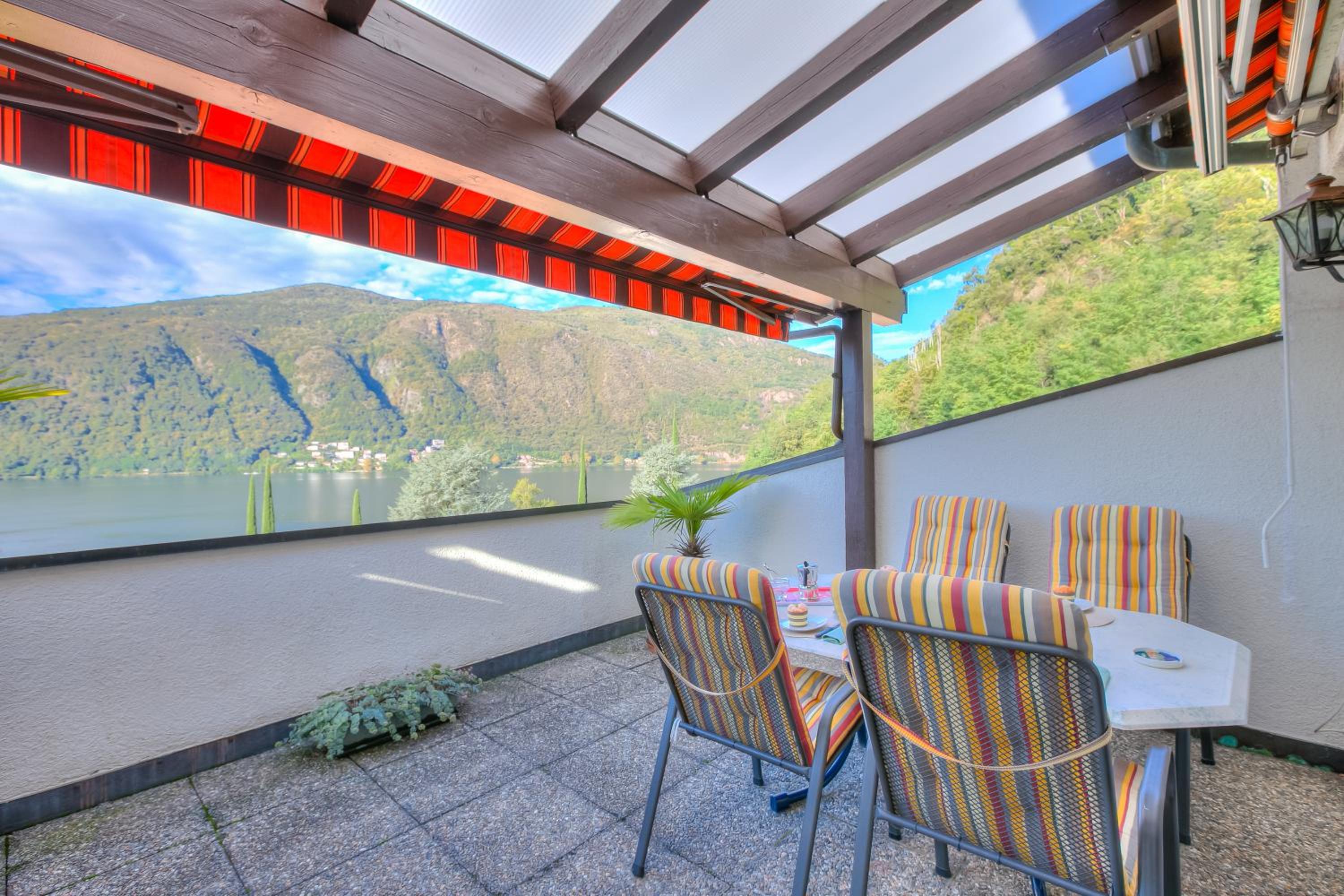 Miralago Lakeview Morcote With Pool - Happy Rentals