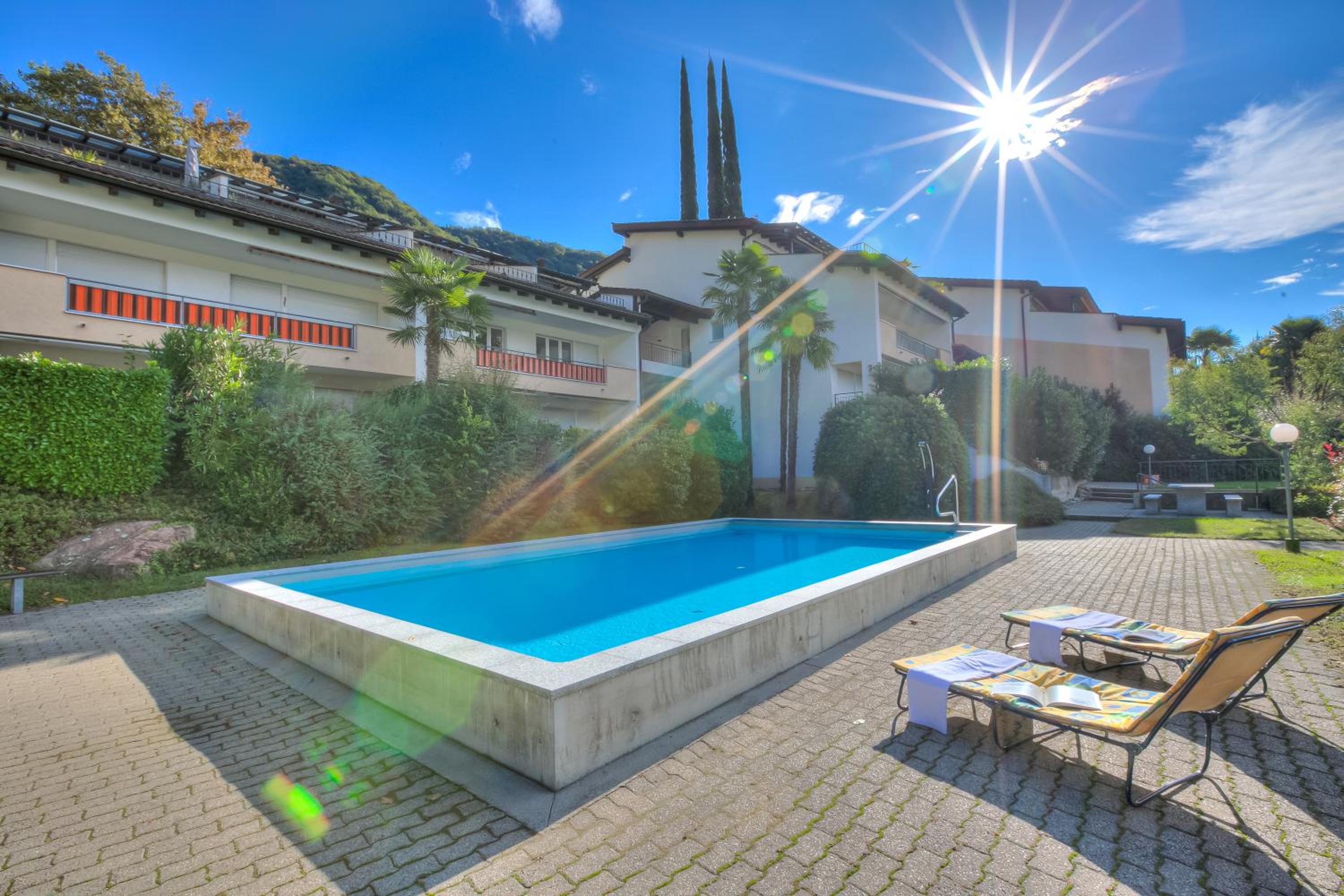 Miralago Lakeview Morcote With Pool - Happy Rentals