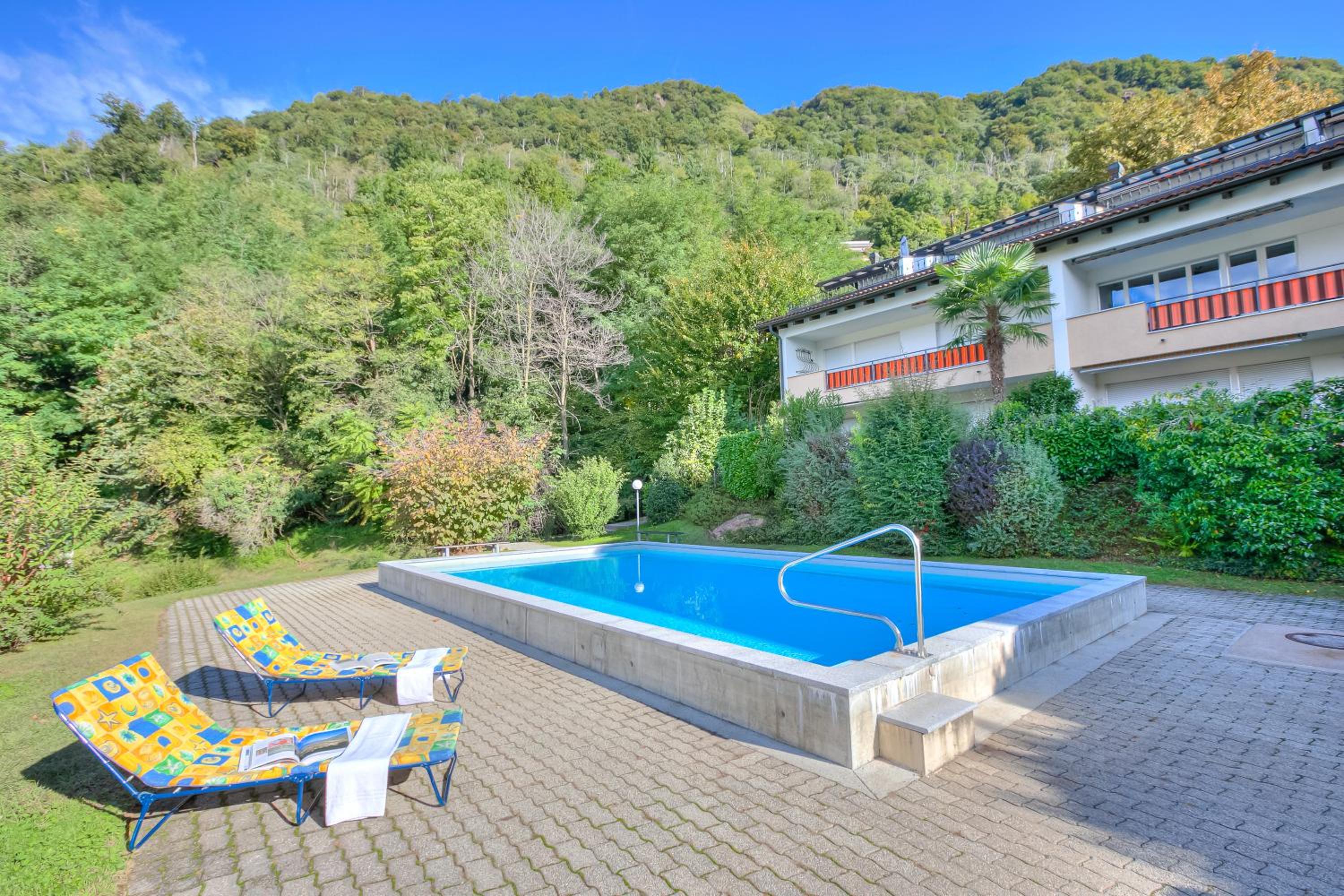 Miralago Lakeview Morcote With Pool - Happy Rentals